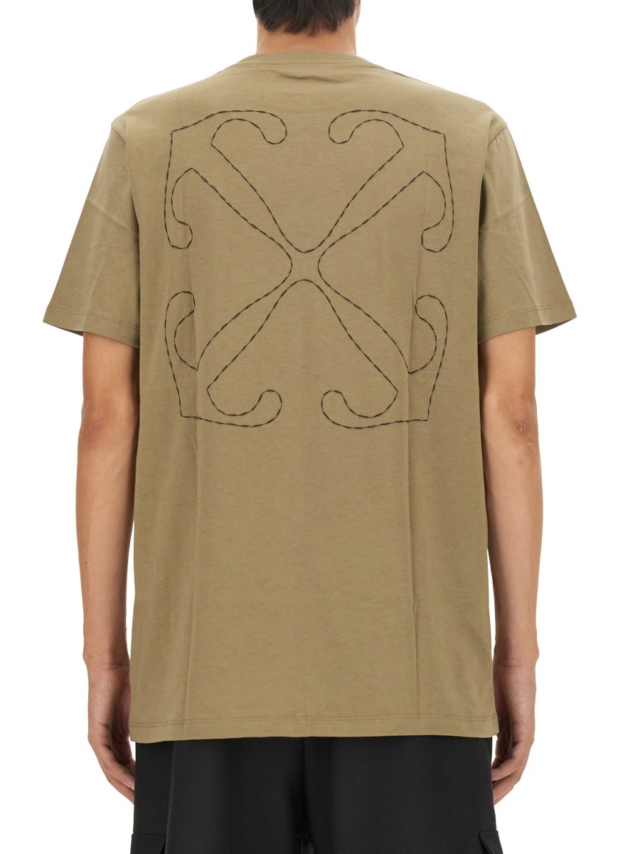 T-SHIRT WITH ARROW EMBROIDERY - Image 3