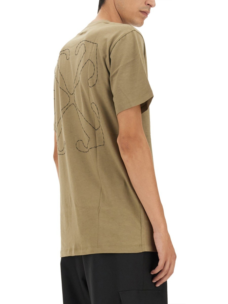 T-SHIRT WITH ARROW EMBROIDERY - Image 4
