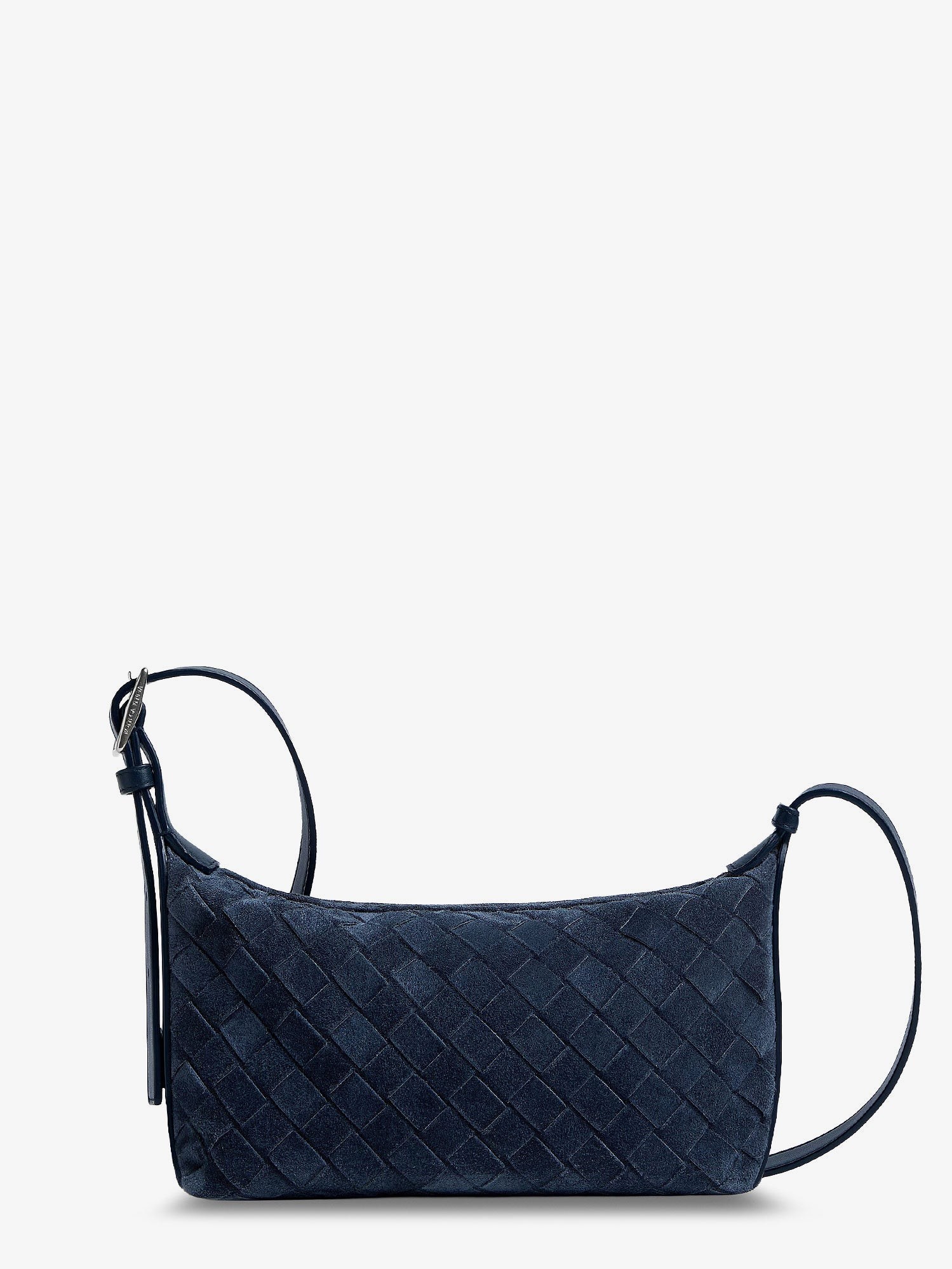 Traveler suede shoulder bag