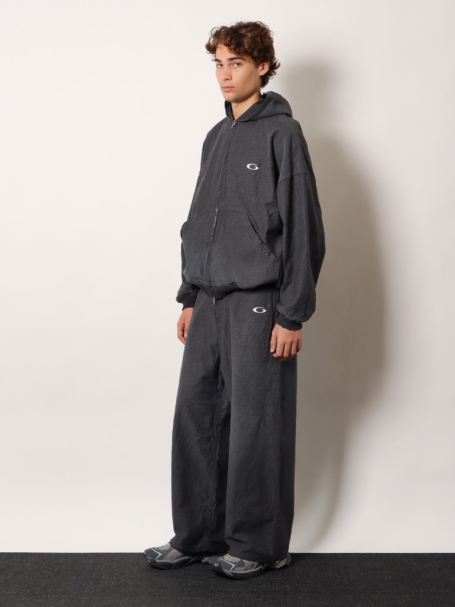 Trompe L'oeil denim trousers - Image 2