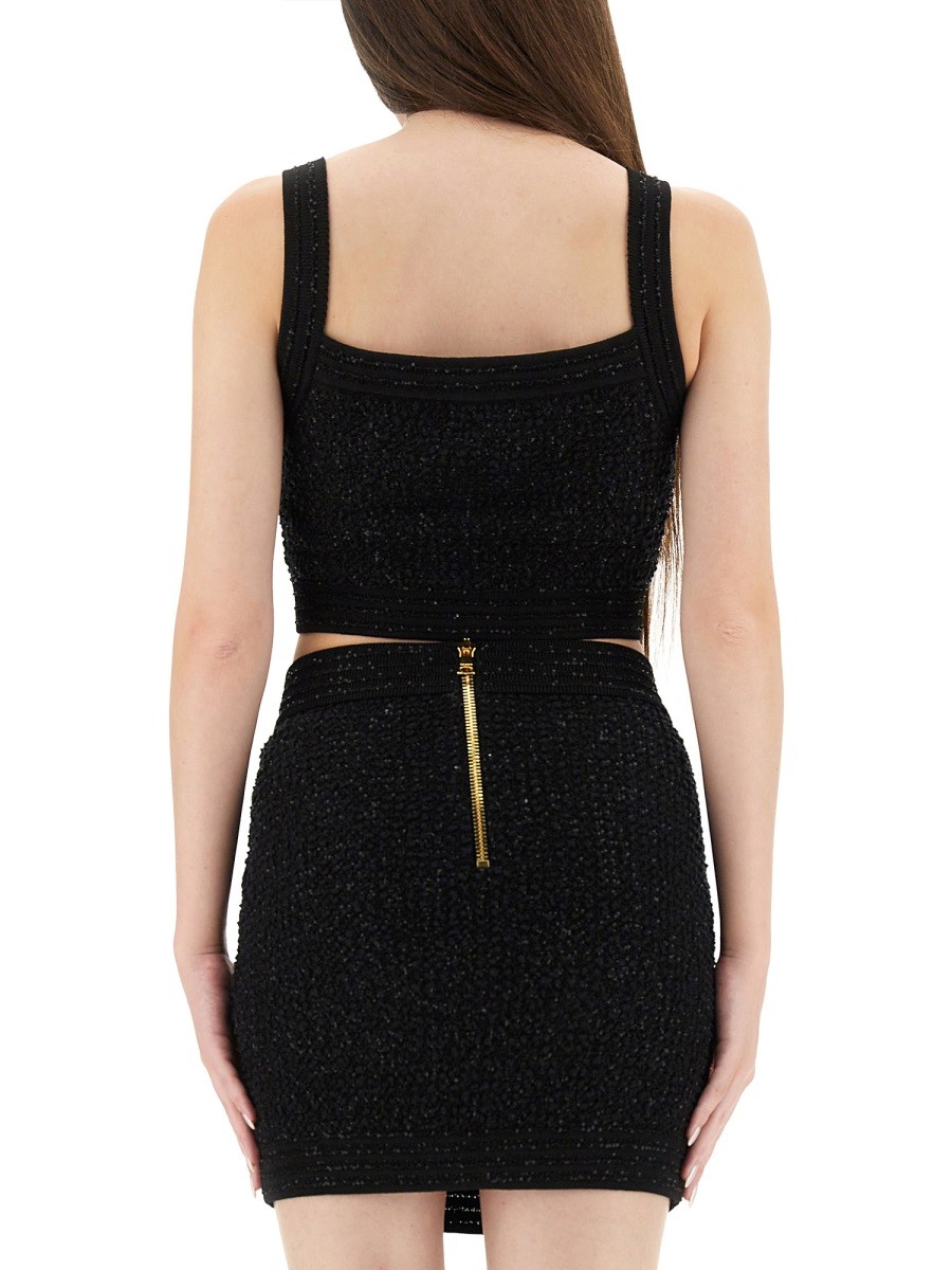 TWEED CROP TOP - Image 3