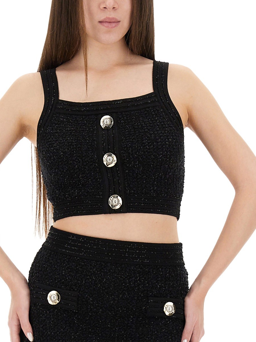 TWEED CROP TOP - Image 4