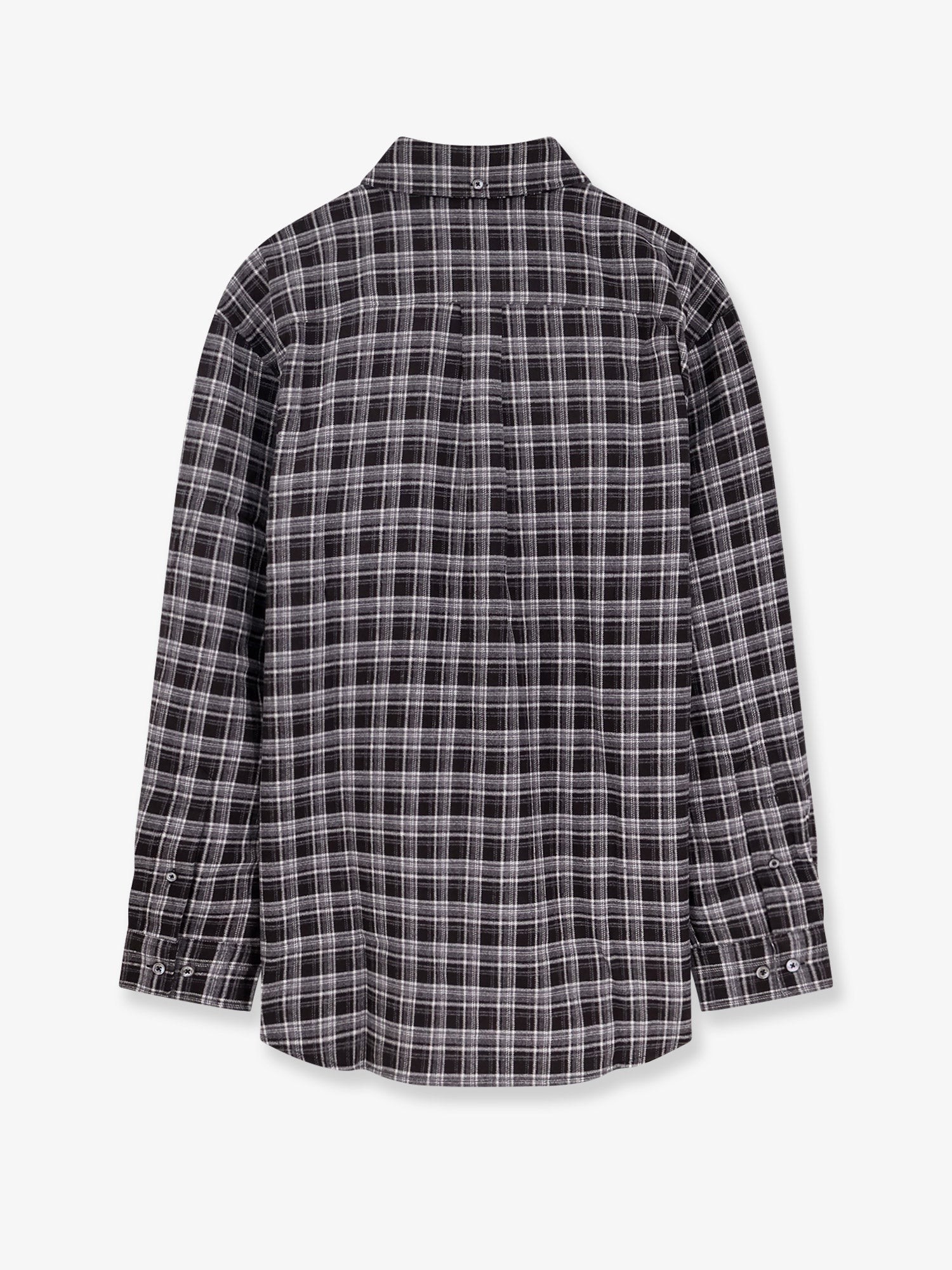 Unisex check flannel shirt - Image 2