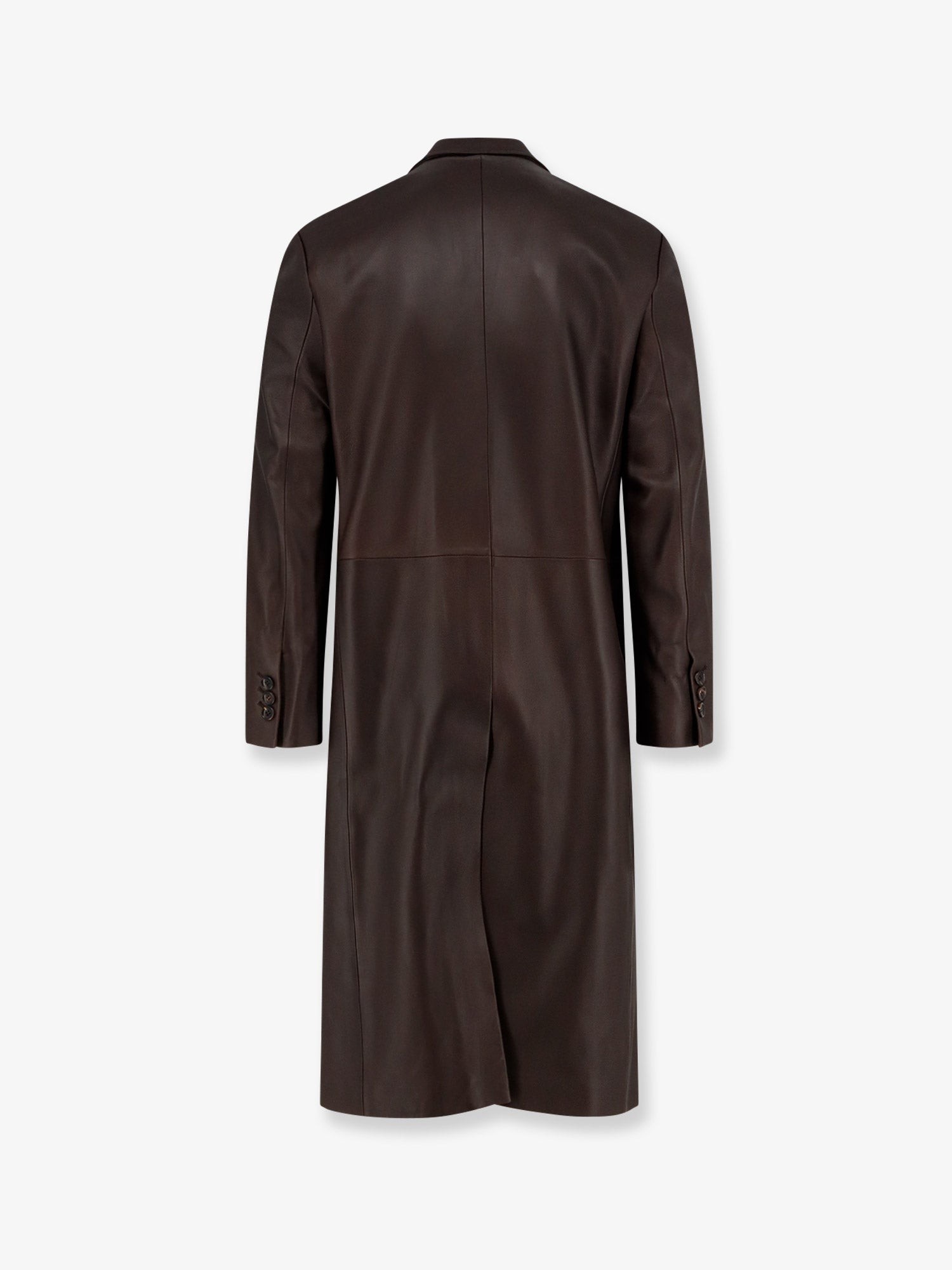 Unisex leather coat - Image 4