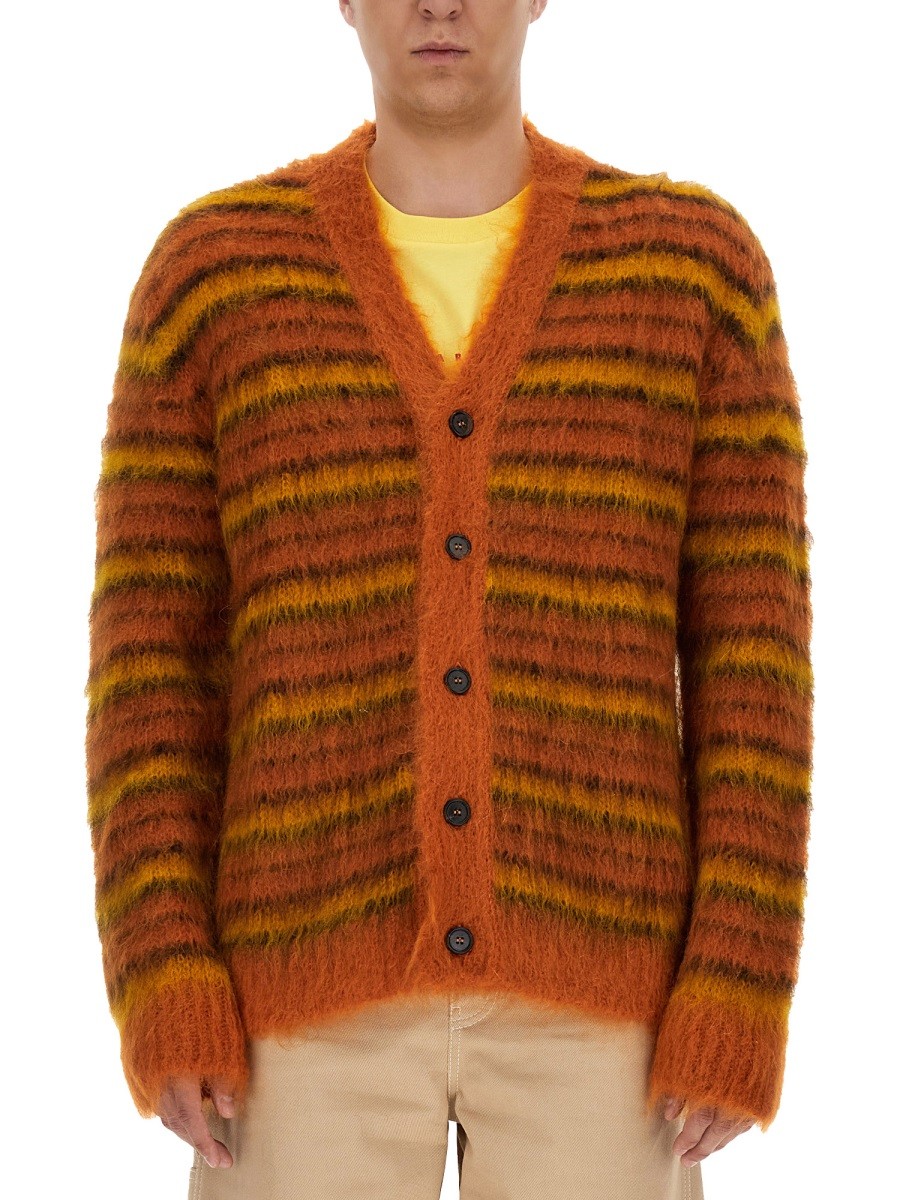 V-NECK CARDIGAN