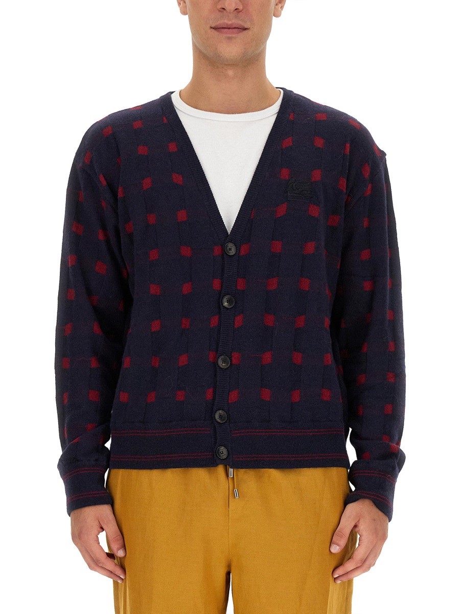 V-NECK CARDIGAN