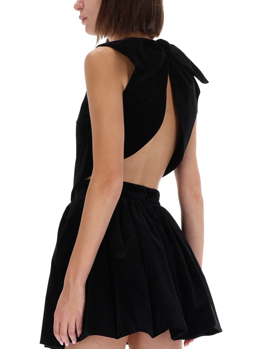 VELVET "FOULARD" TOP - Image 4