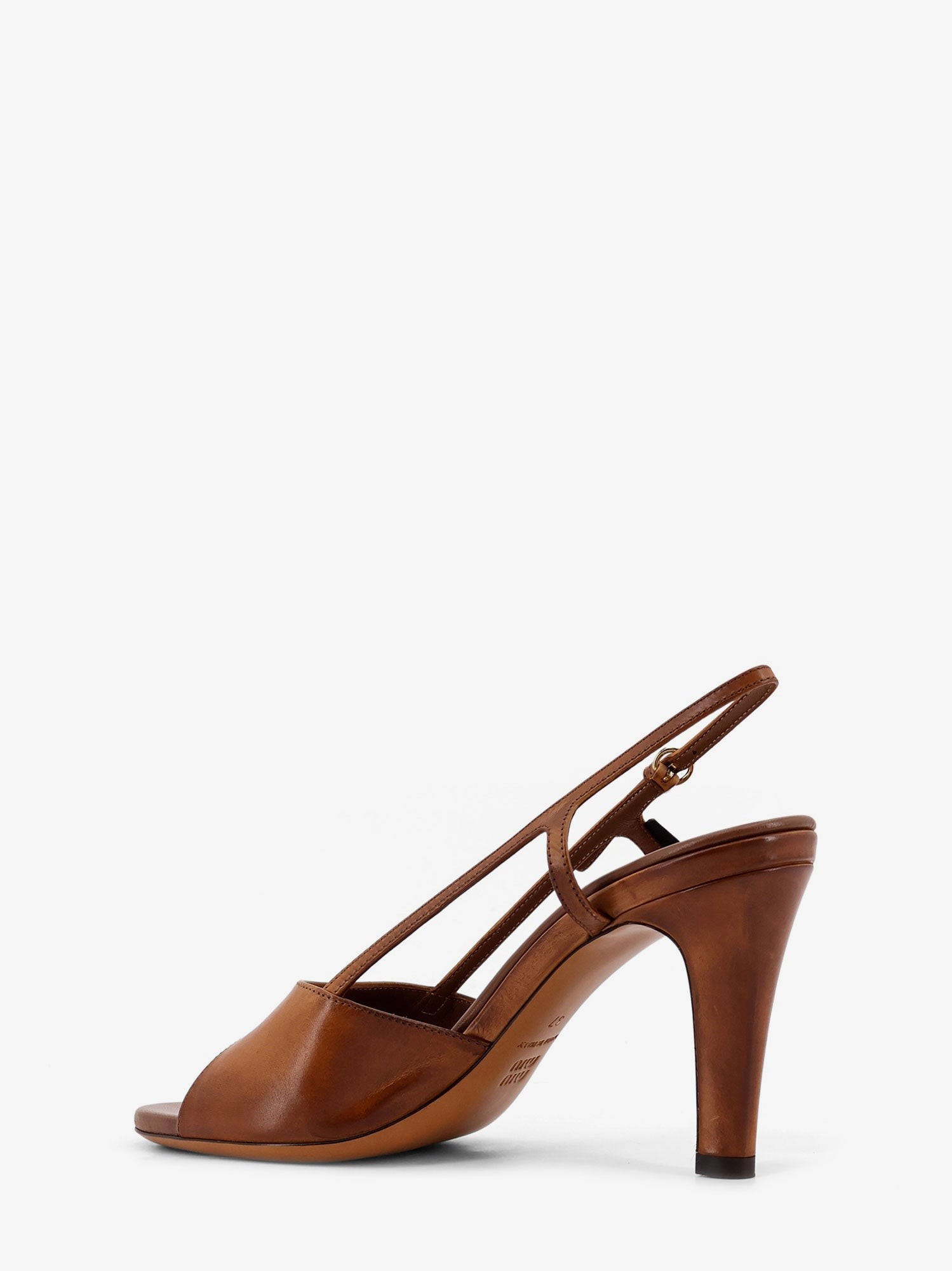 Vintage leather sandals - Image 3