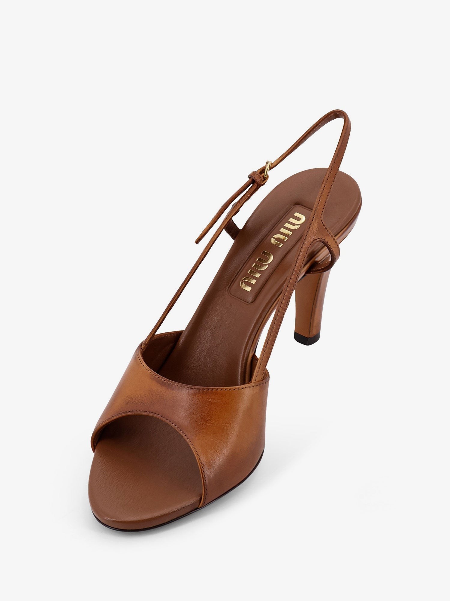 Vintage leather sandals - Image 4