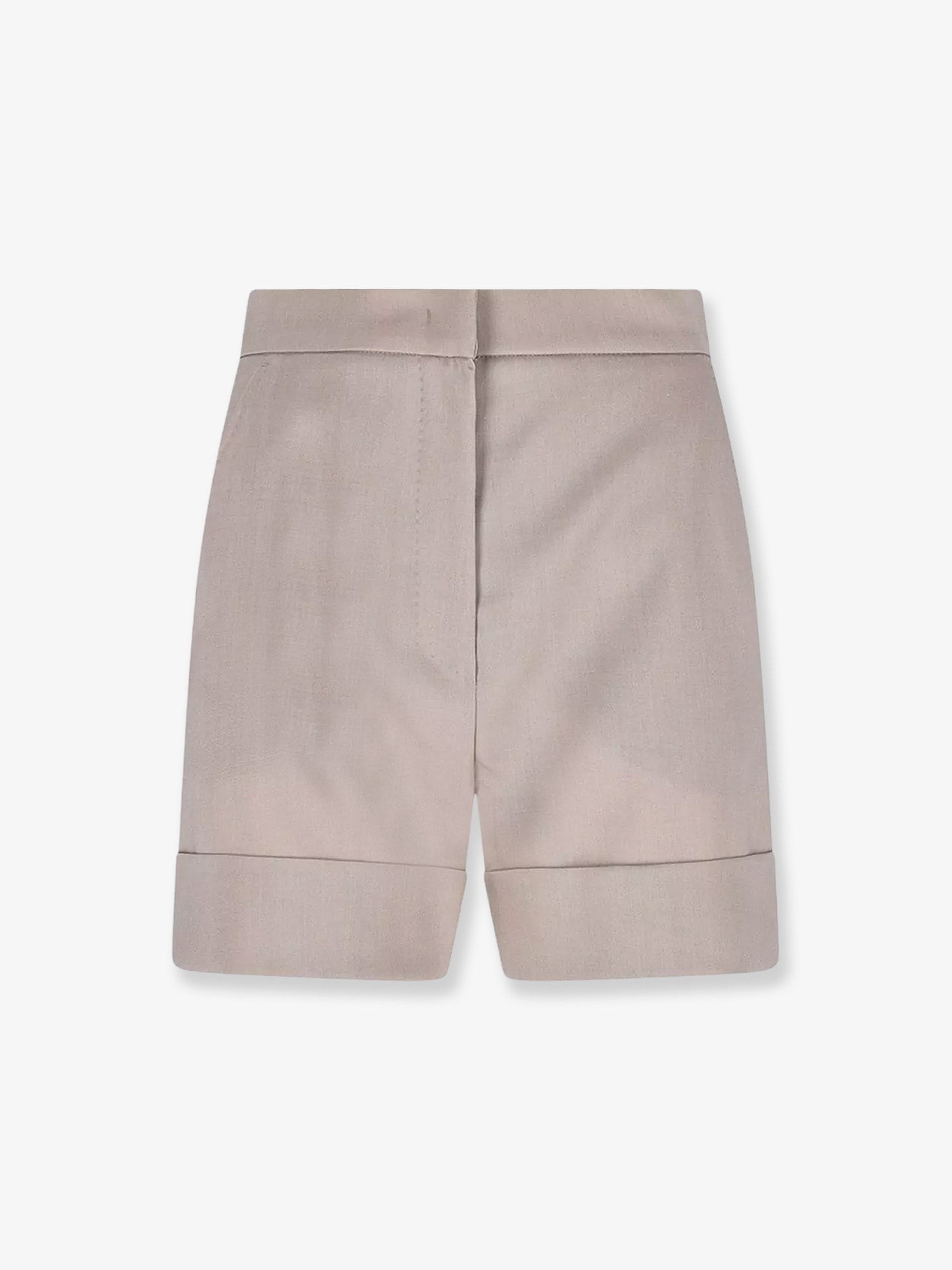 Virgin wool, mohair and wool blend bermuda shorts