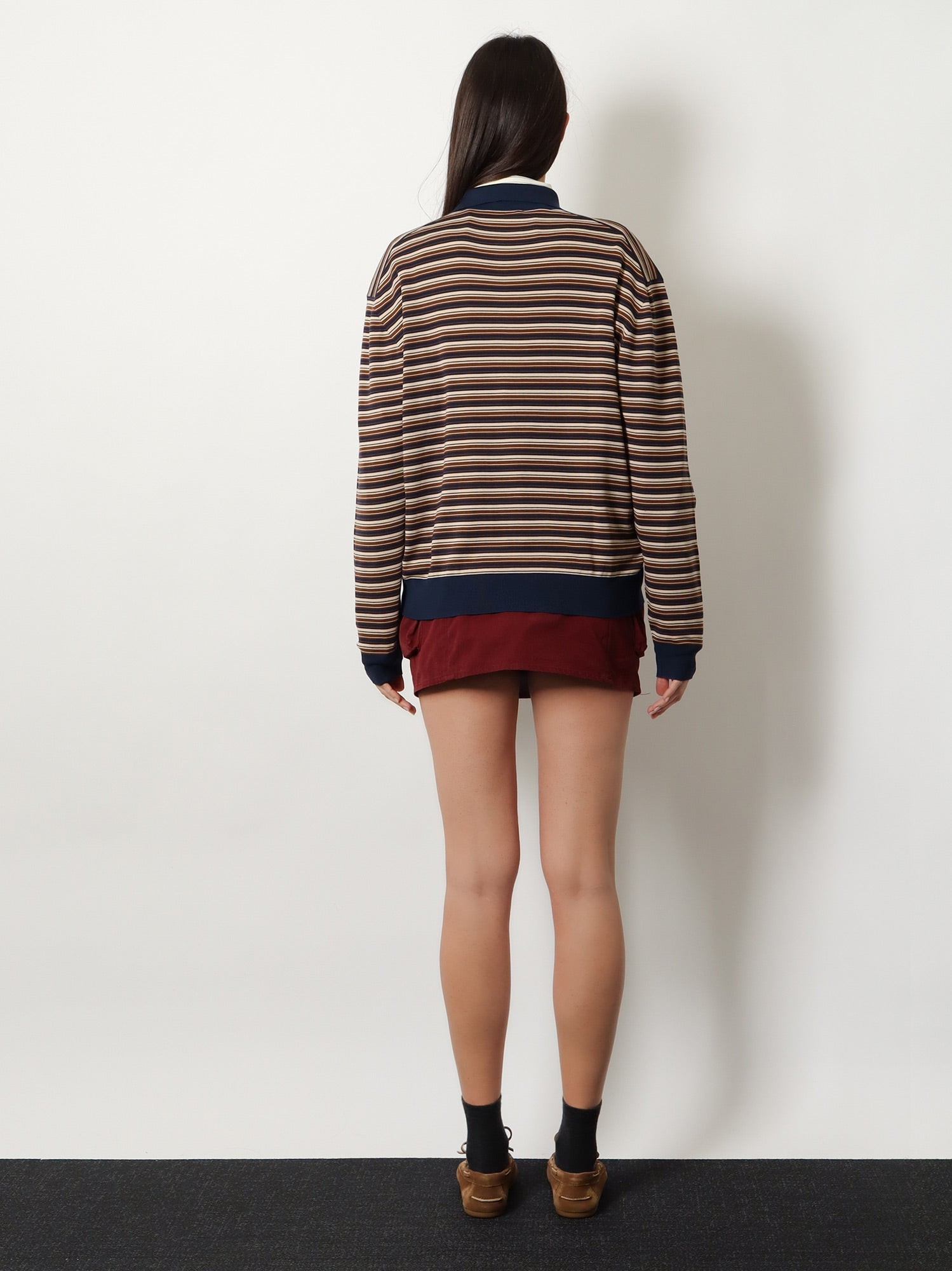Virgin wool polo shirt - Image 3