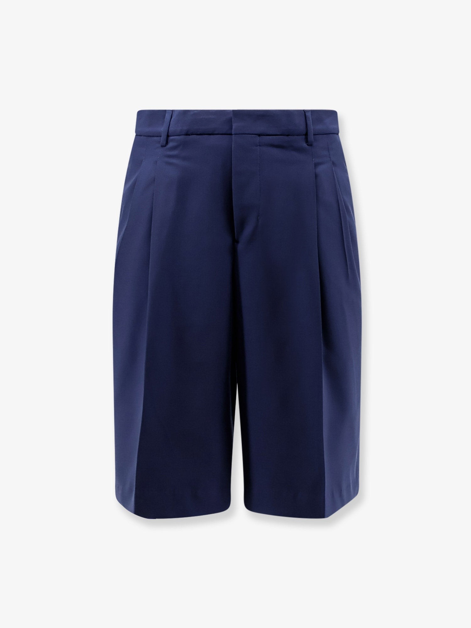 Virgin wool shorts