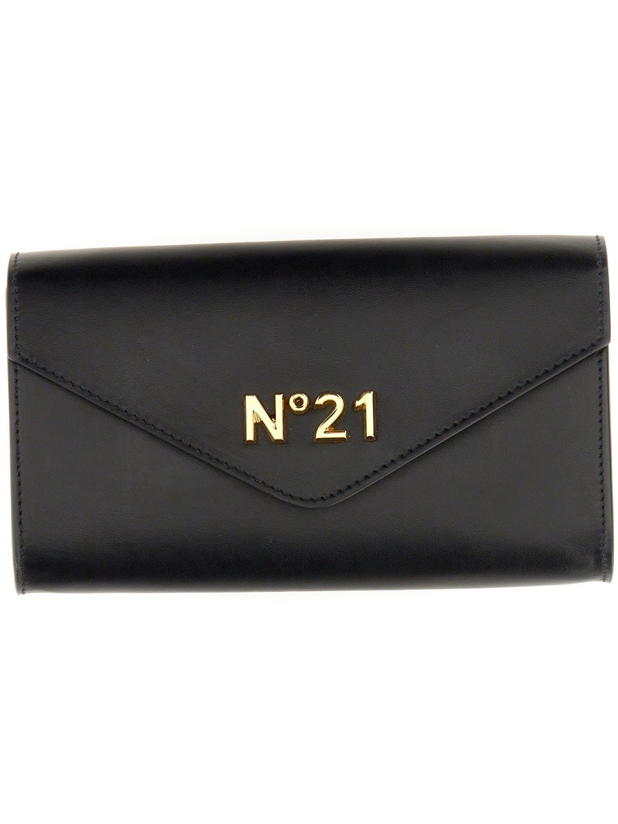 WALLET WITH CHAIN AND LOGO