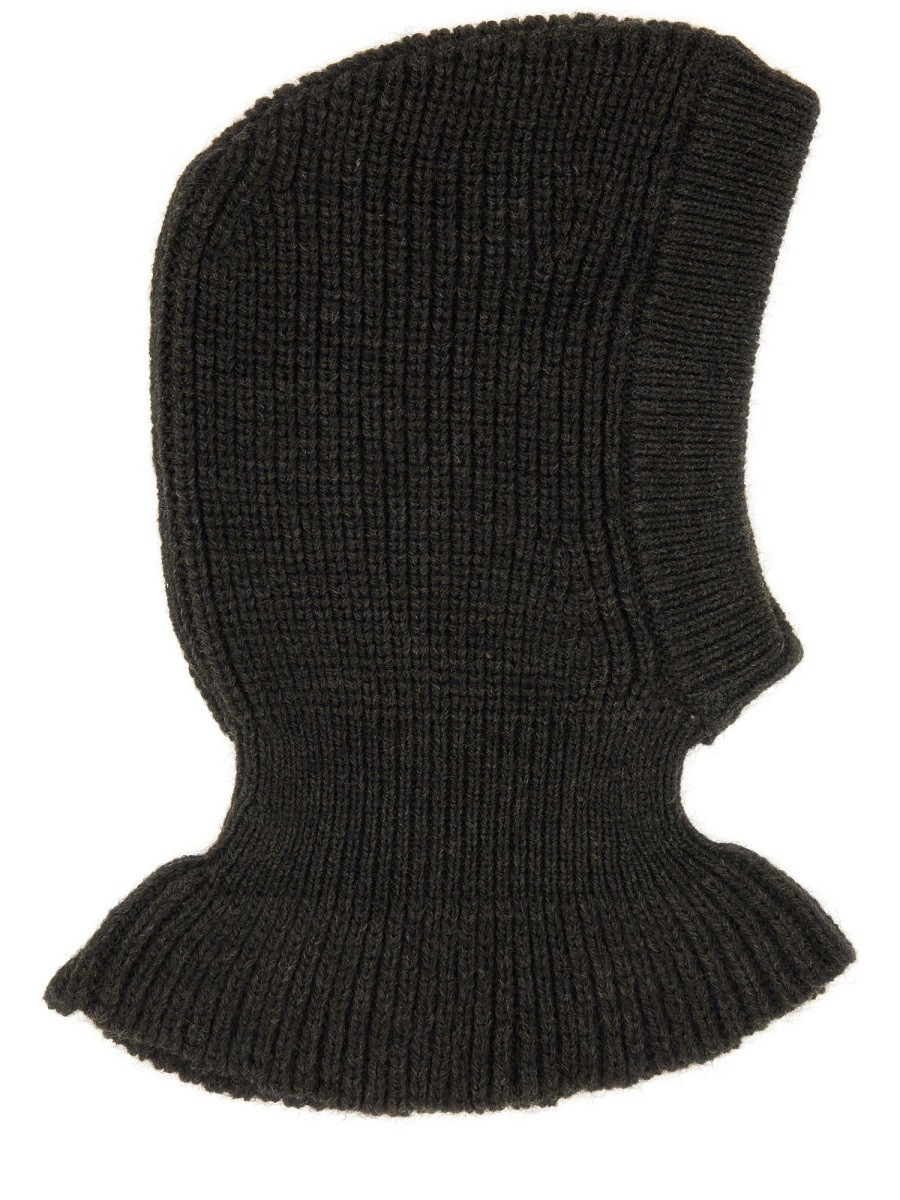 WOOL AND ALPACA BLEND HOOD