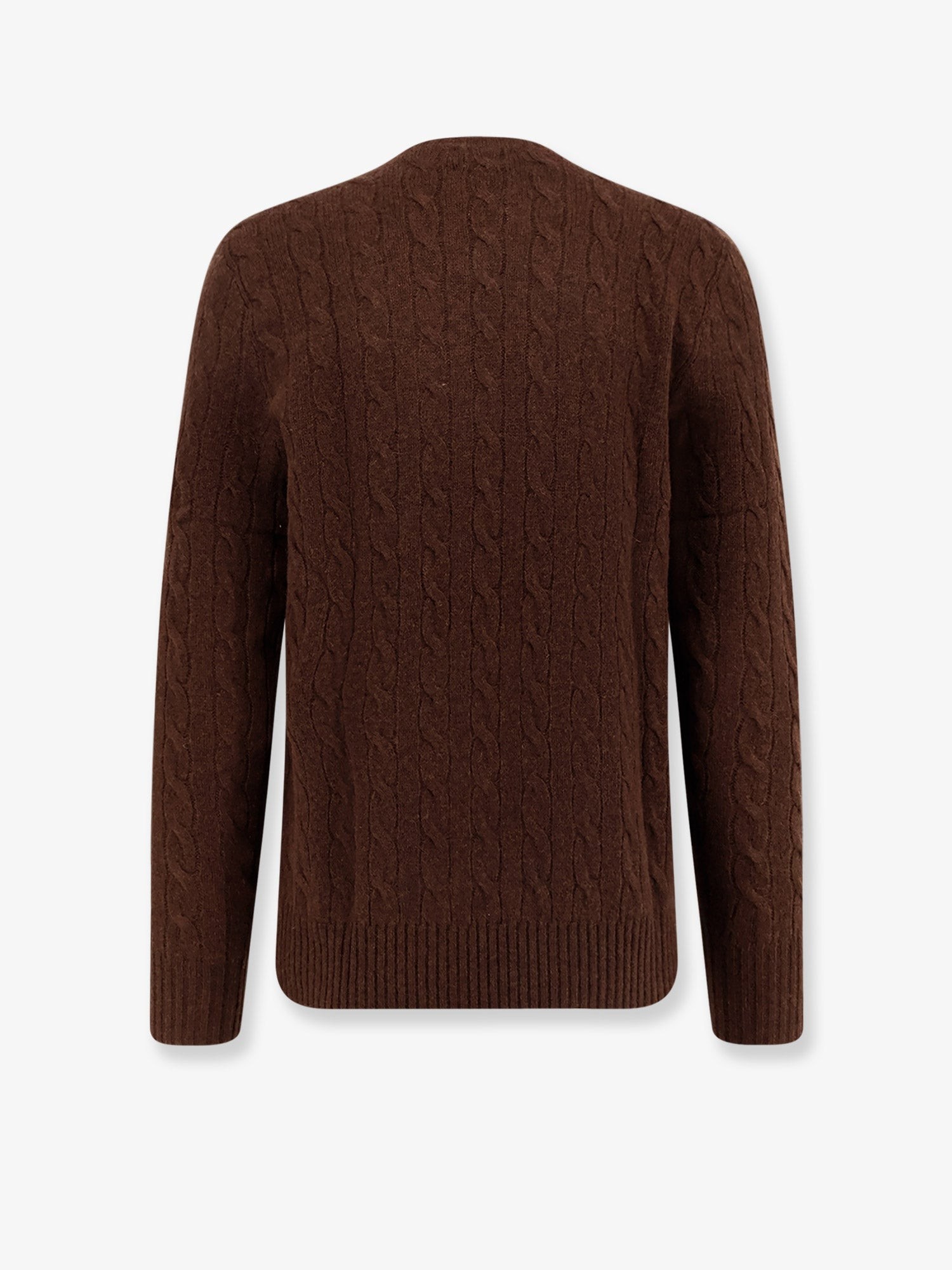 Wool and cashmere cable knit sweater - Image 2