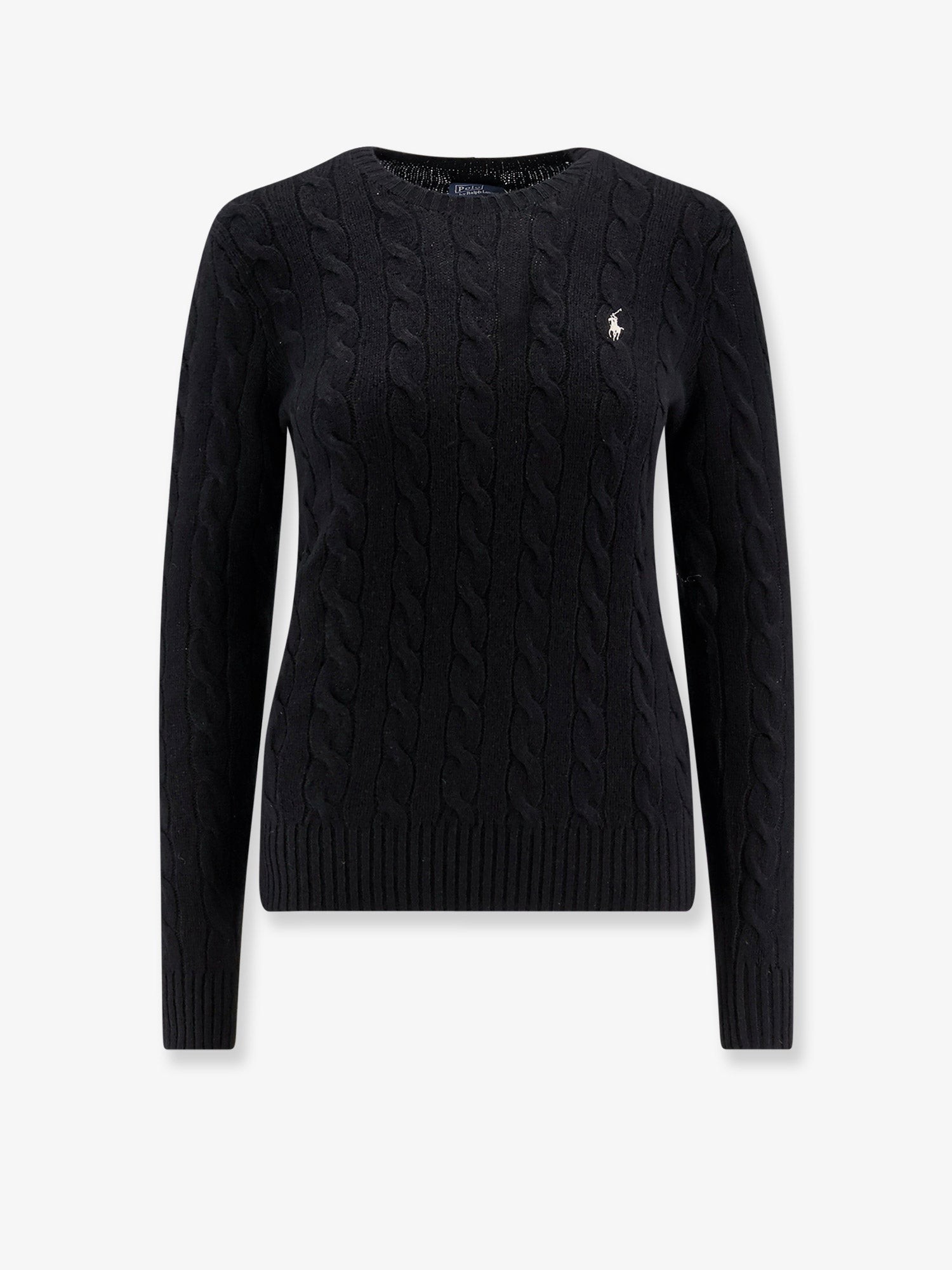Wool and cashmere cable knit sweater