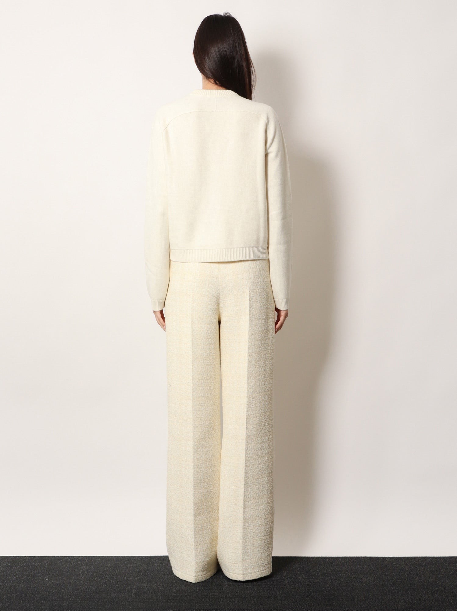 Wool and cashmere cardigan with metal Horsebit - Image 3
