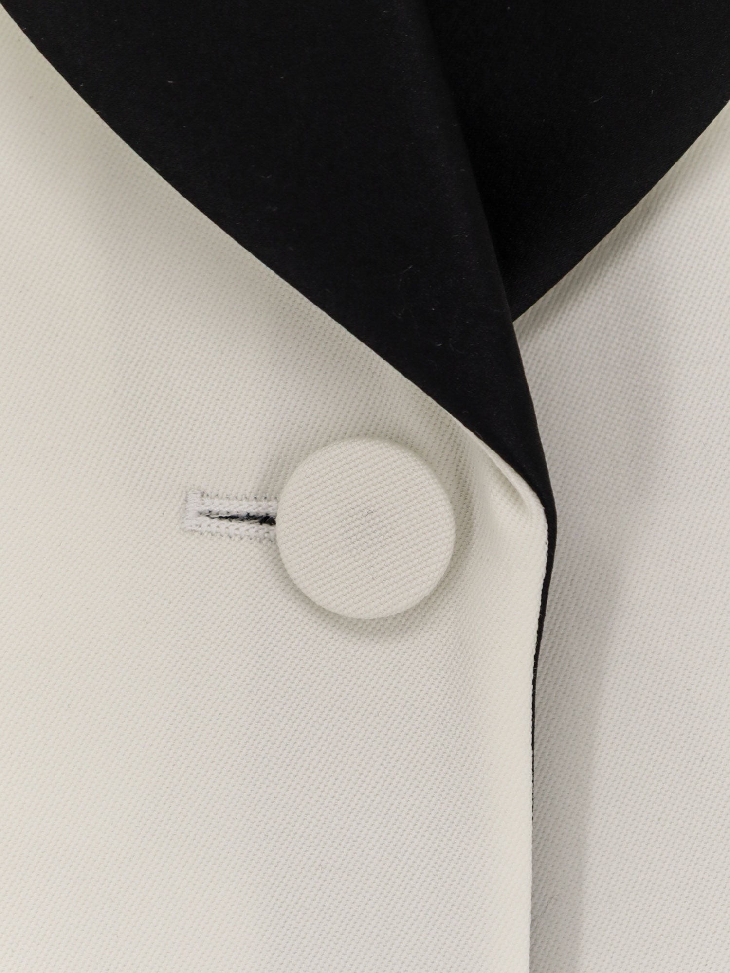Wool blazer with satin lapel - Image 5