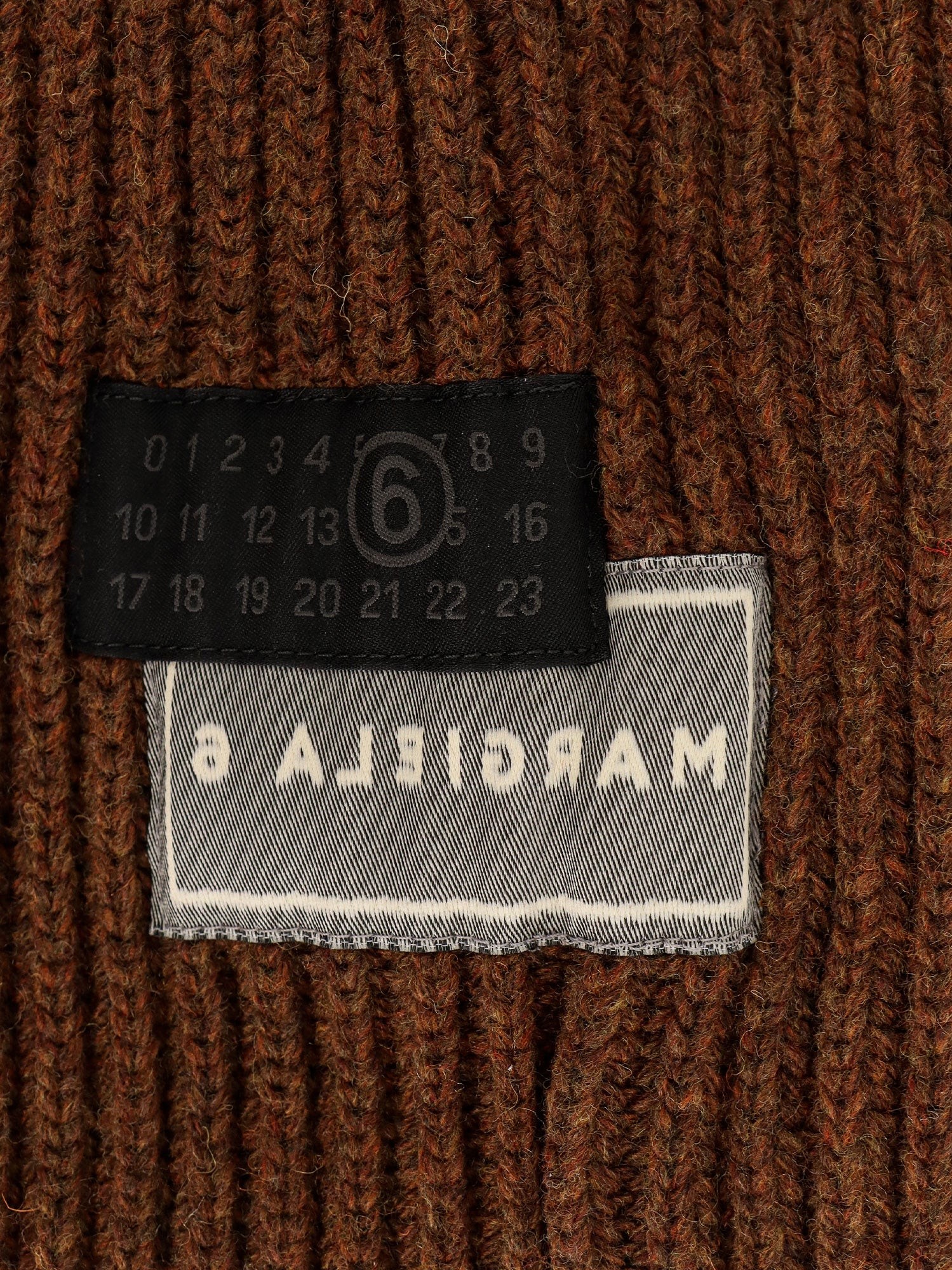 Wool blend balaclava with distressed effect - Image 3