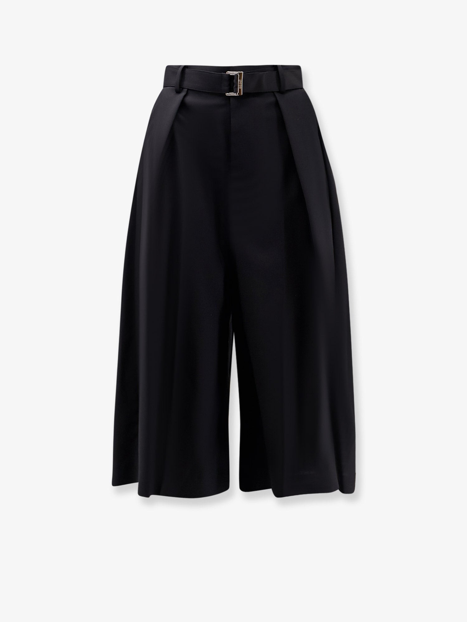 Wool blend bermuda shorts