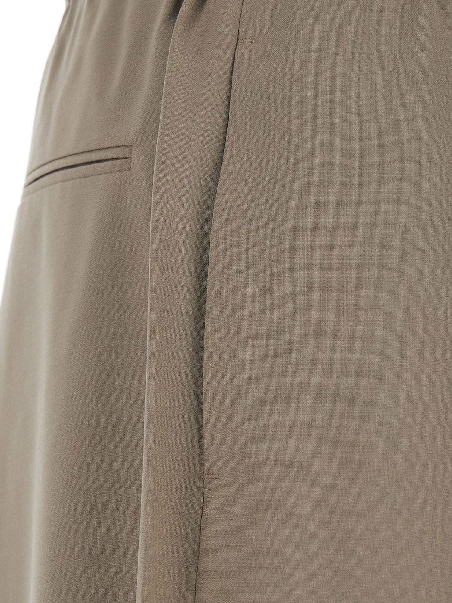 Wool blend trousers - Image 3