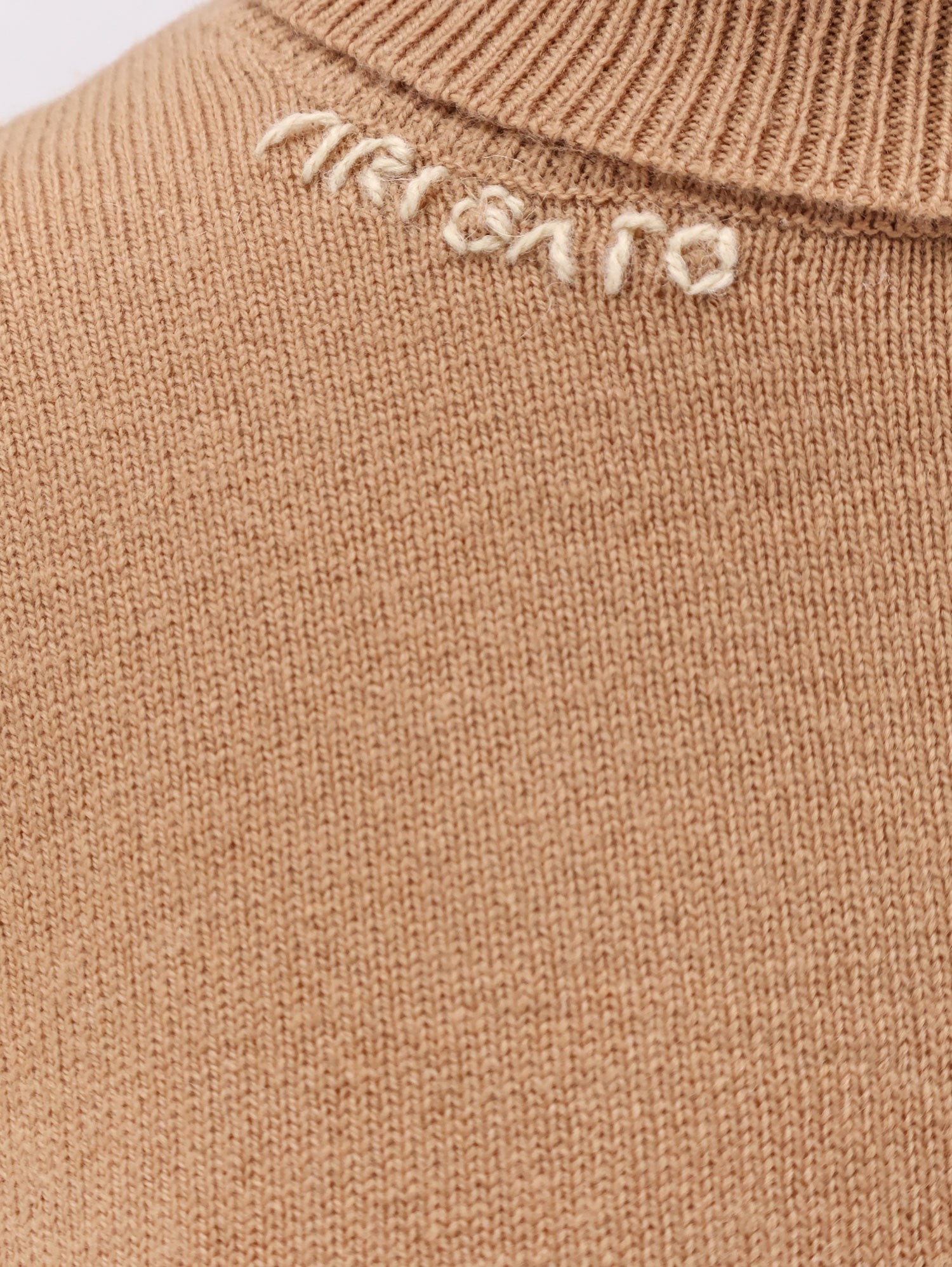 Wool blend turtleneck sweater - Image 3