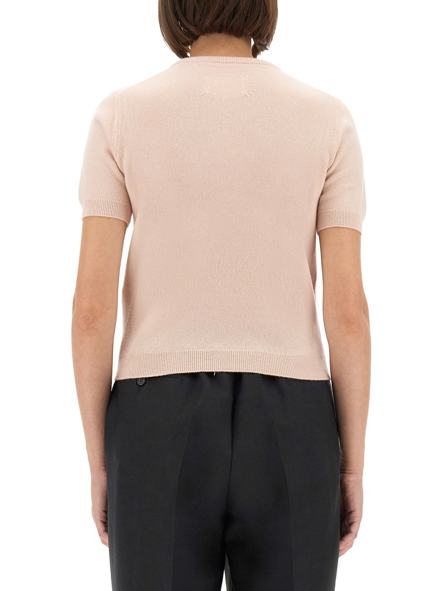 WOOL CREW NECK T-SHIRT - Image 3