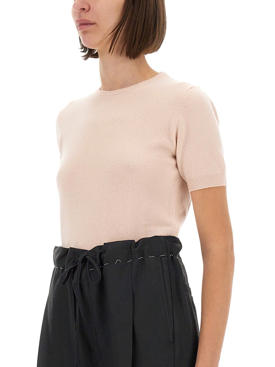 WOOL CREW NECK T-SHIRT - Image 4