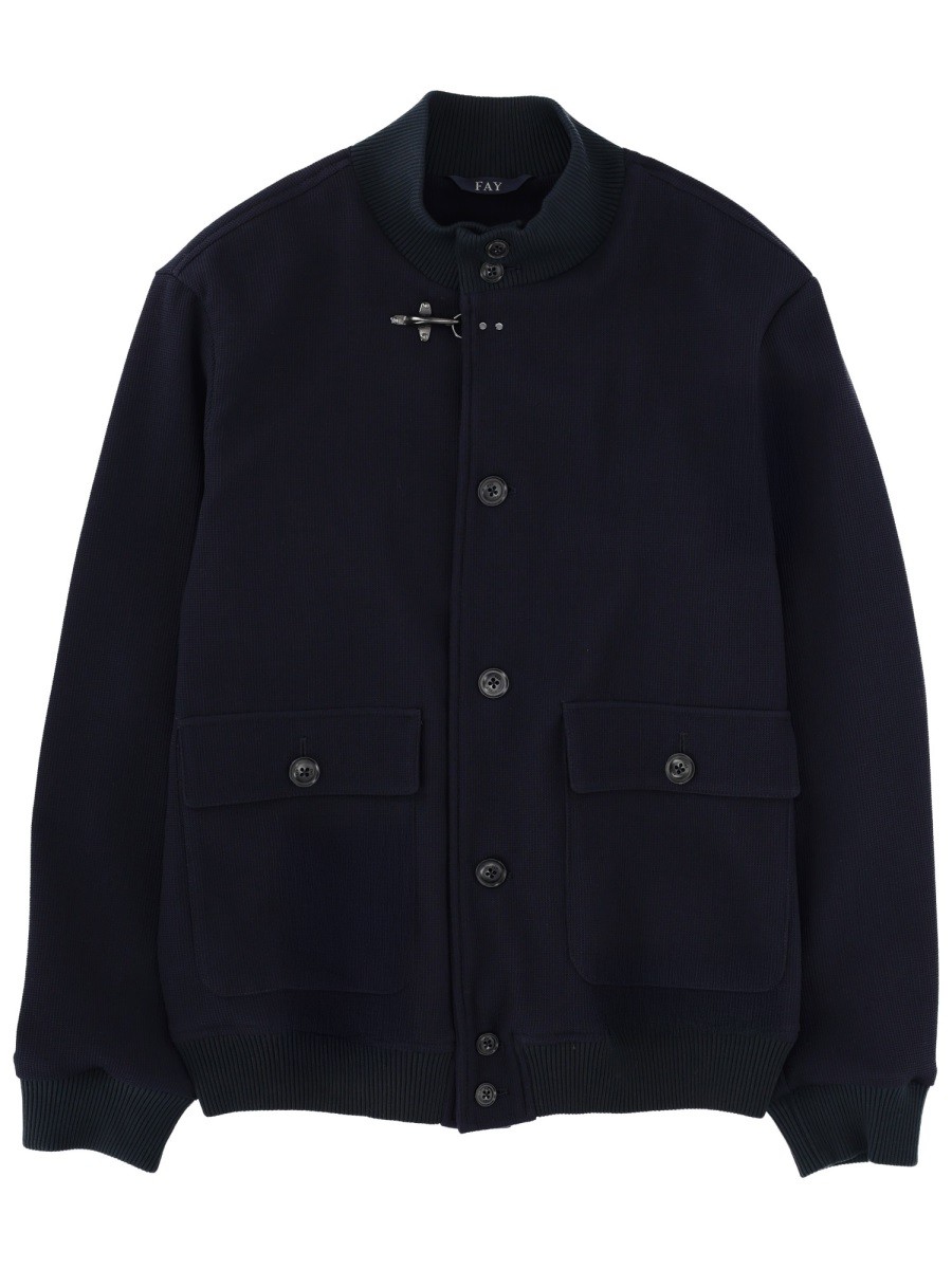 WOOL JACKET WITH BUTTONS