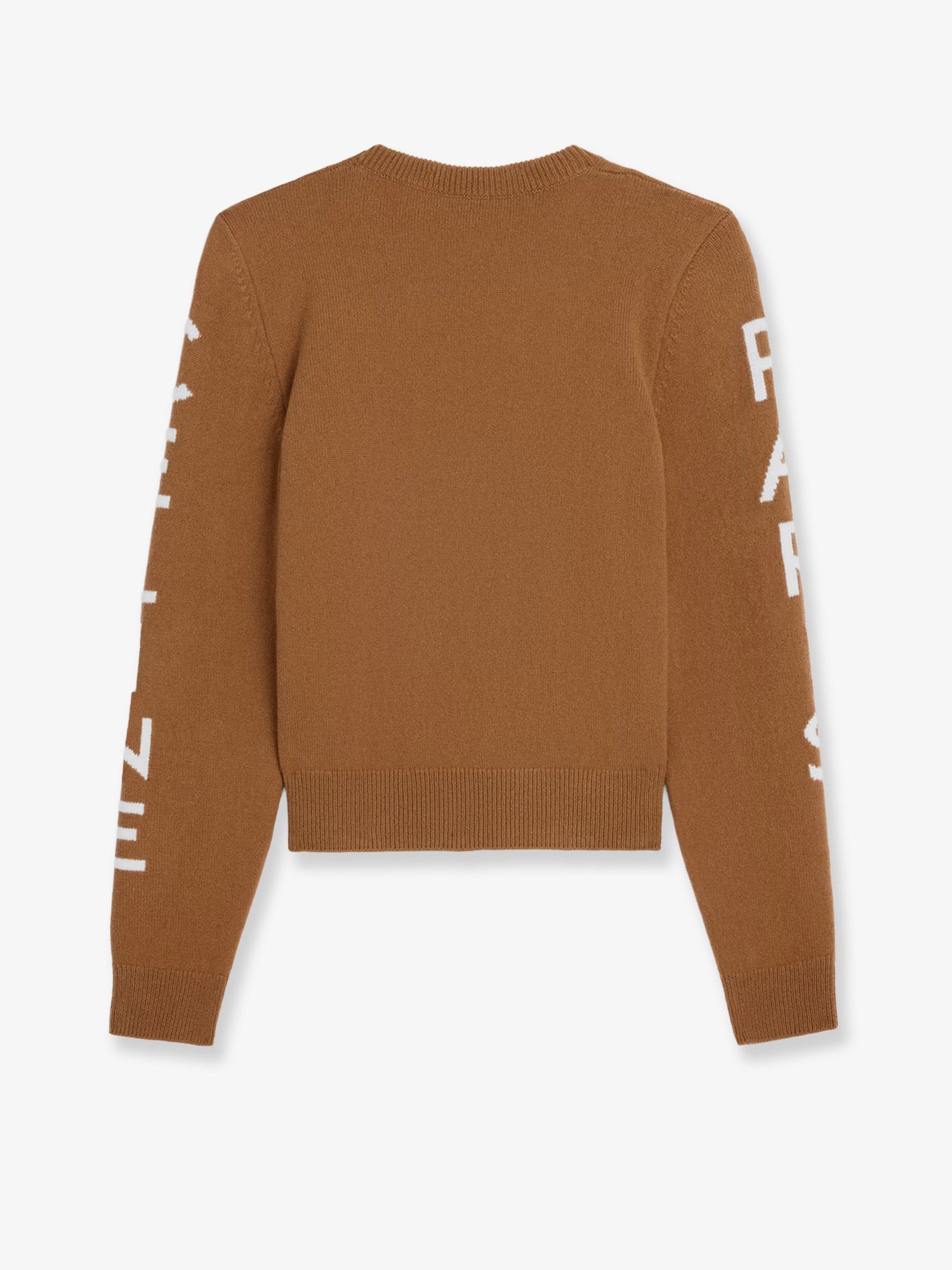 Wool sweater with logo inlay - Image 2