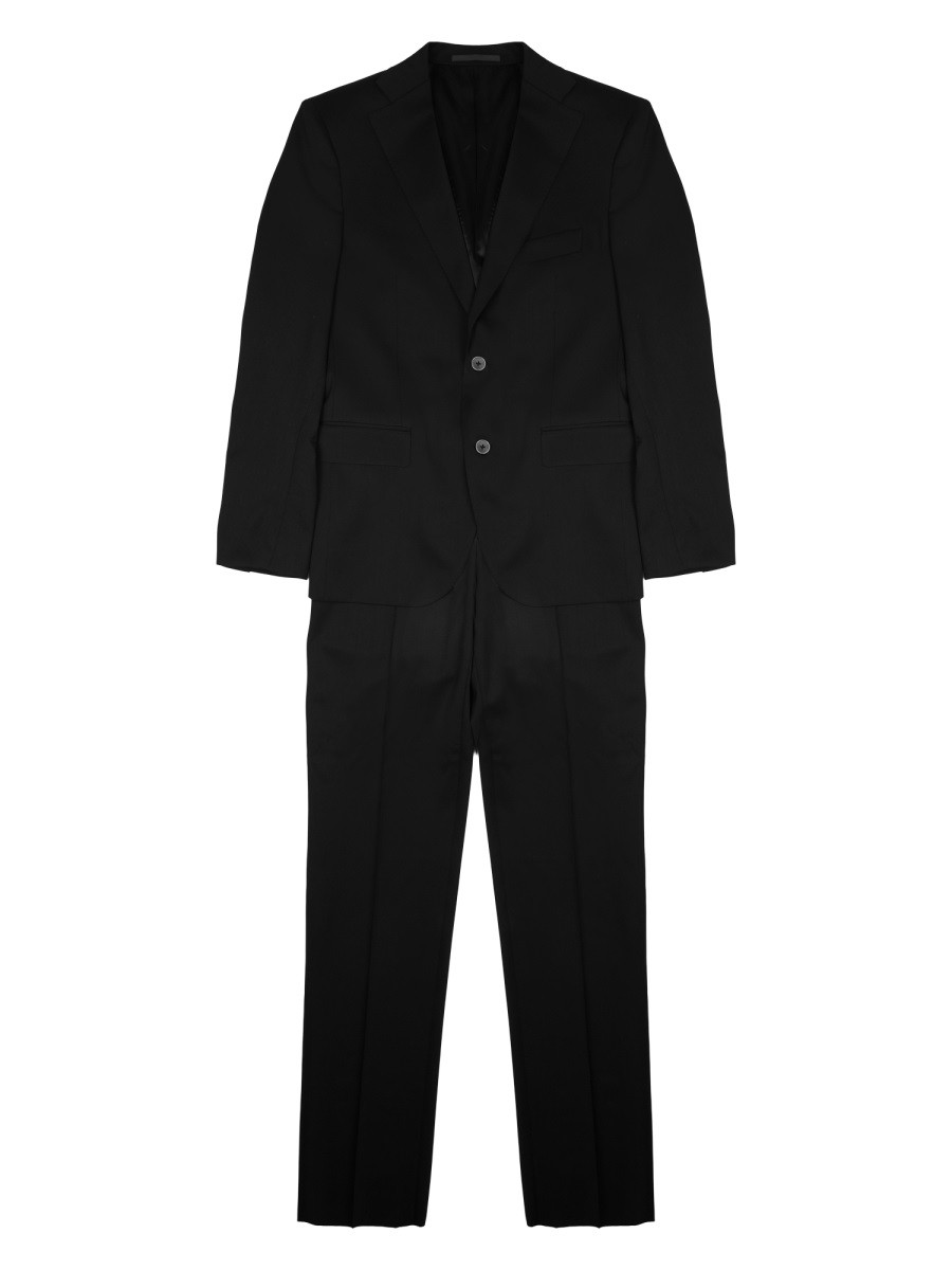 ABITO IN MISTO LANA CON GIACCA MONOPETTO