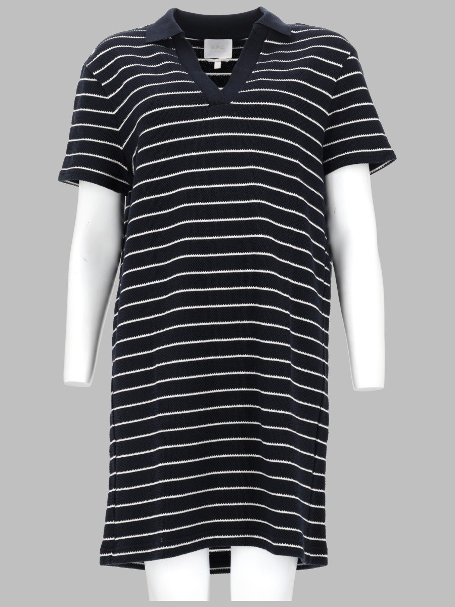 ABITO POLO A RIGHE