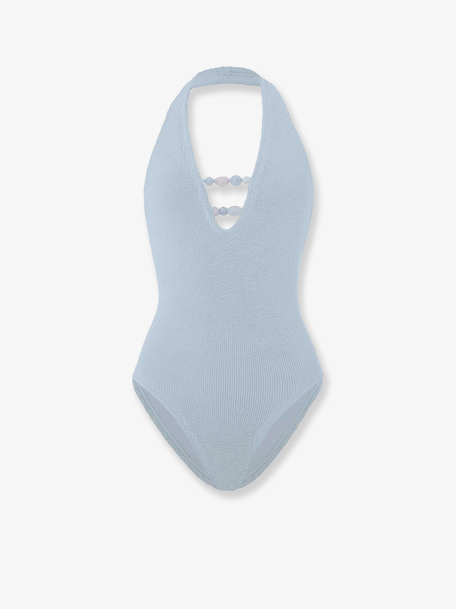 Adriana Crinkle fabric one-piece swimsuit