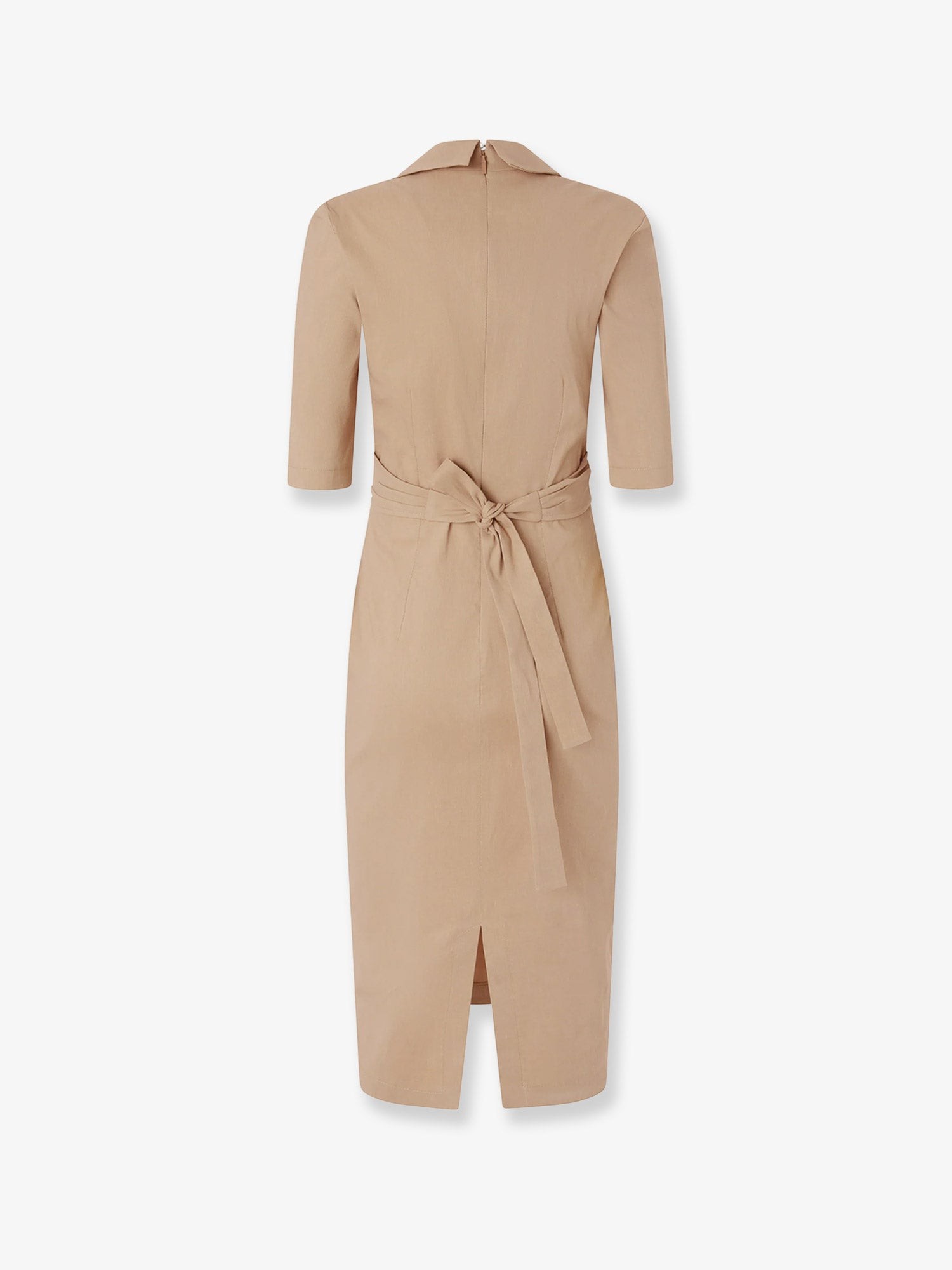 Allyson stretch linen and viscose dress - Image 2