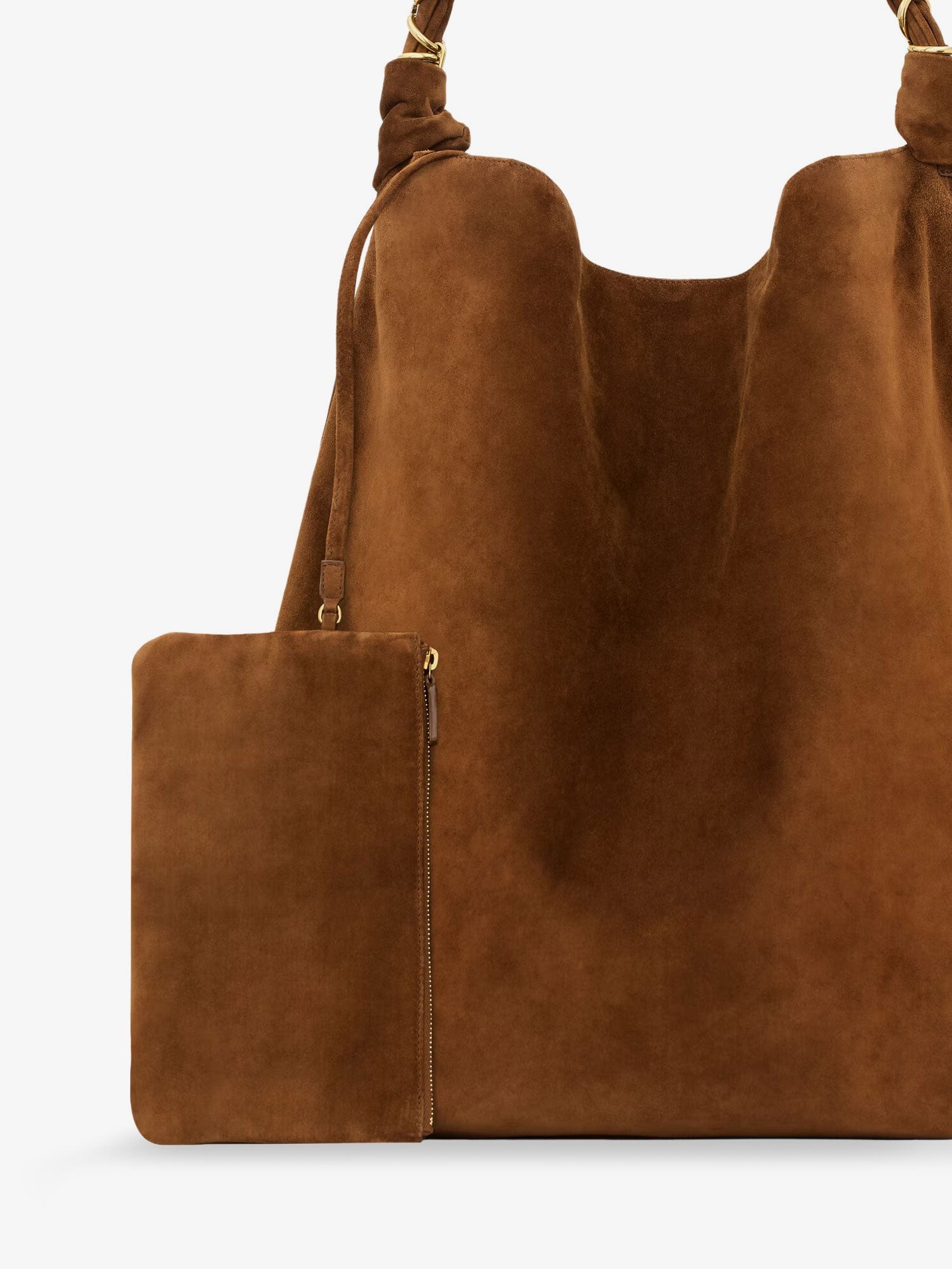 Amalia suede shoulder bag - Image 5