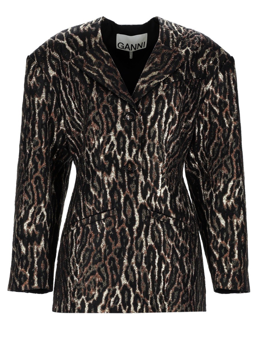 ANIMAL PRINT BLAZER