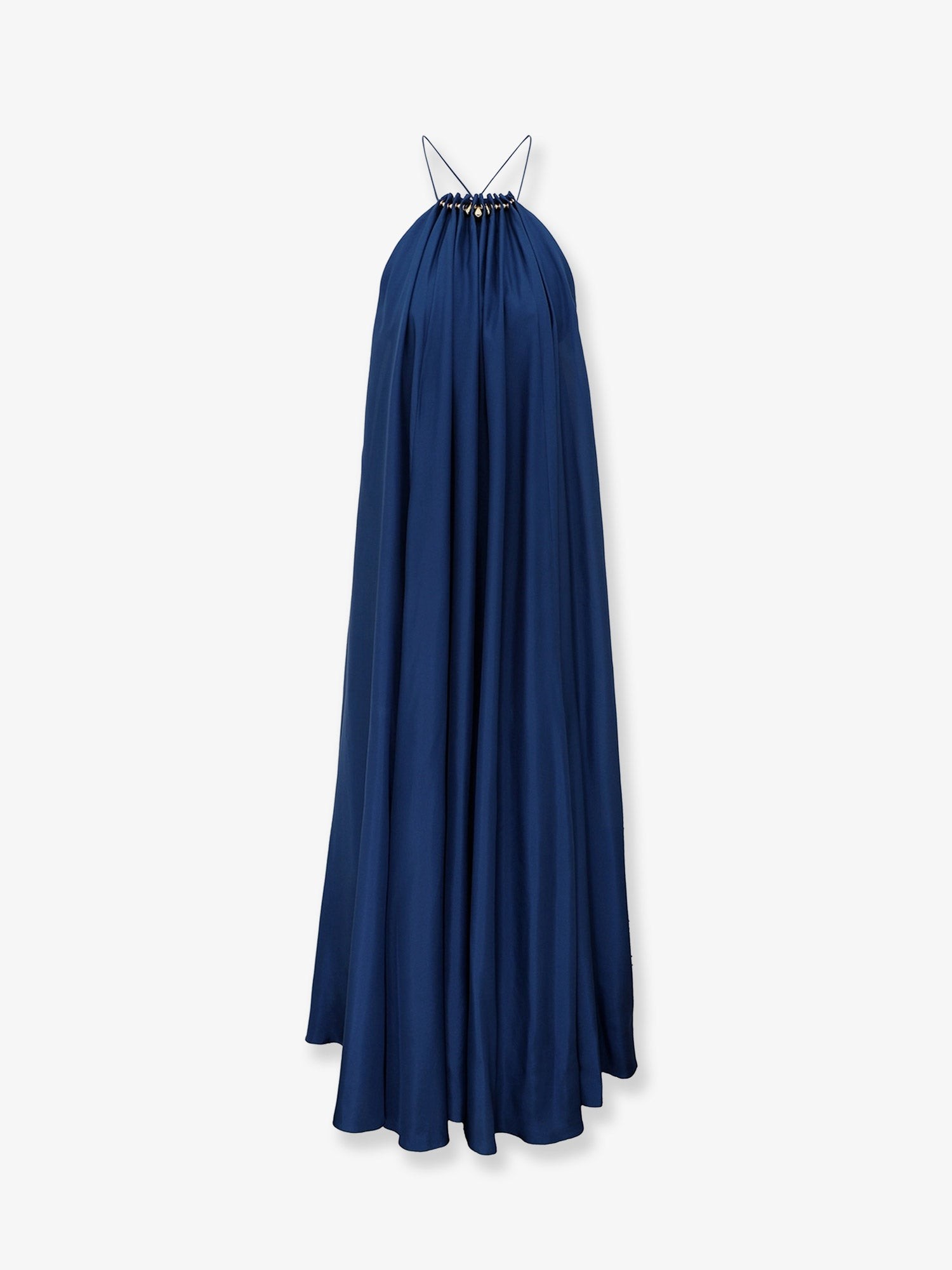 Aster long silk dress