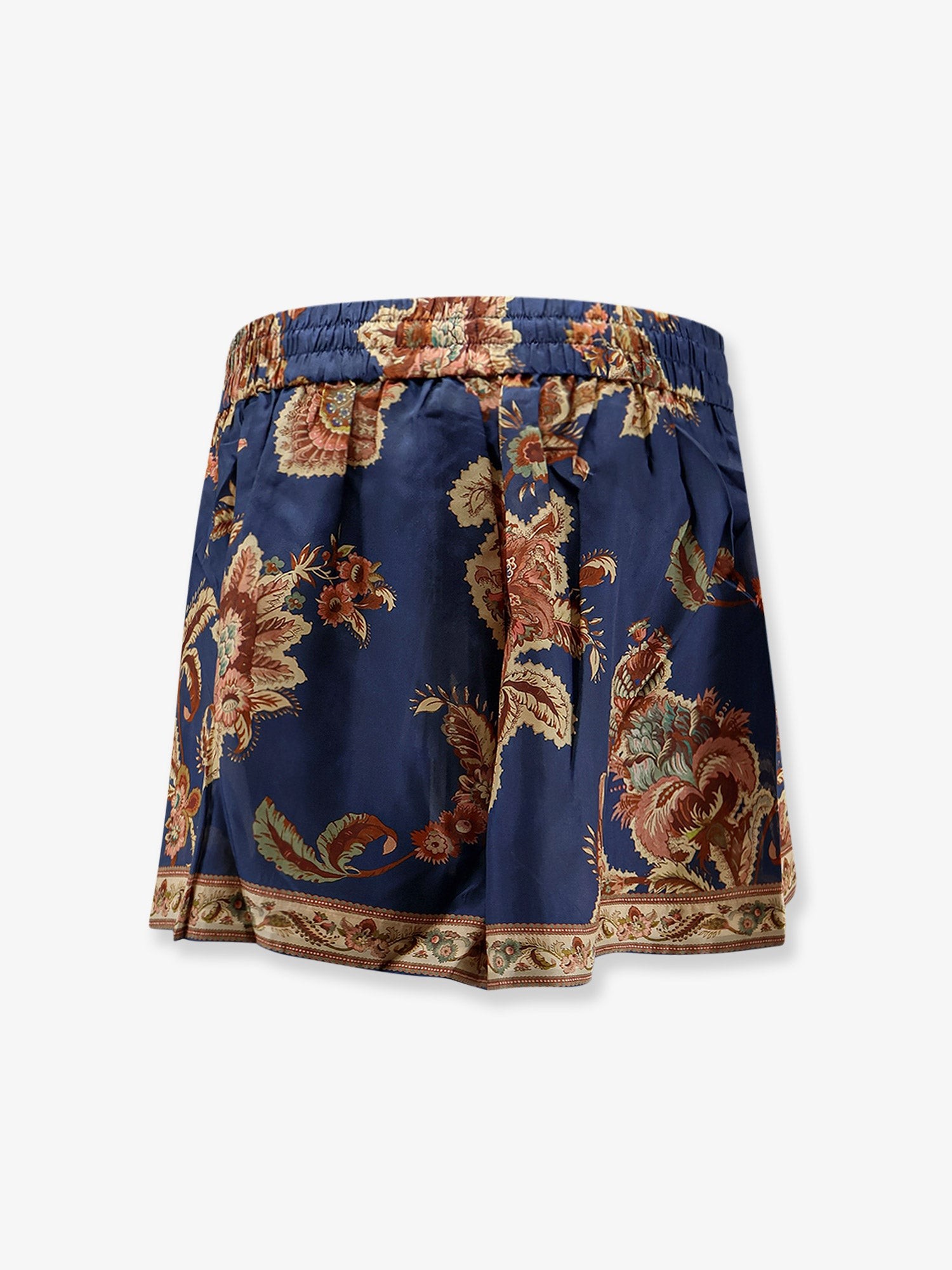 Aster Relaxed Silk Bermuda Shorts - Image 2