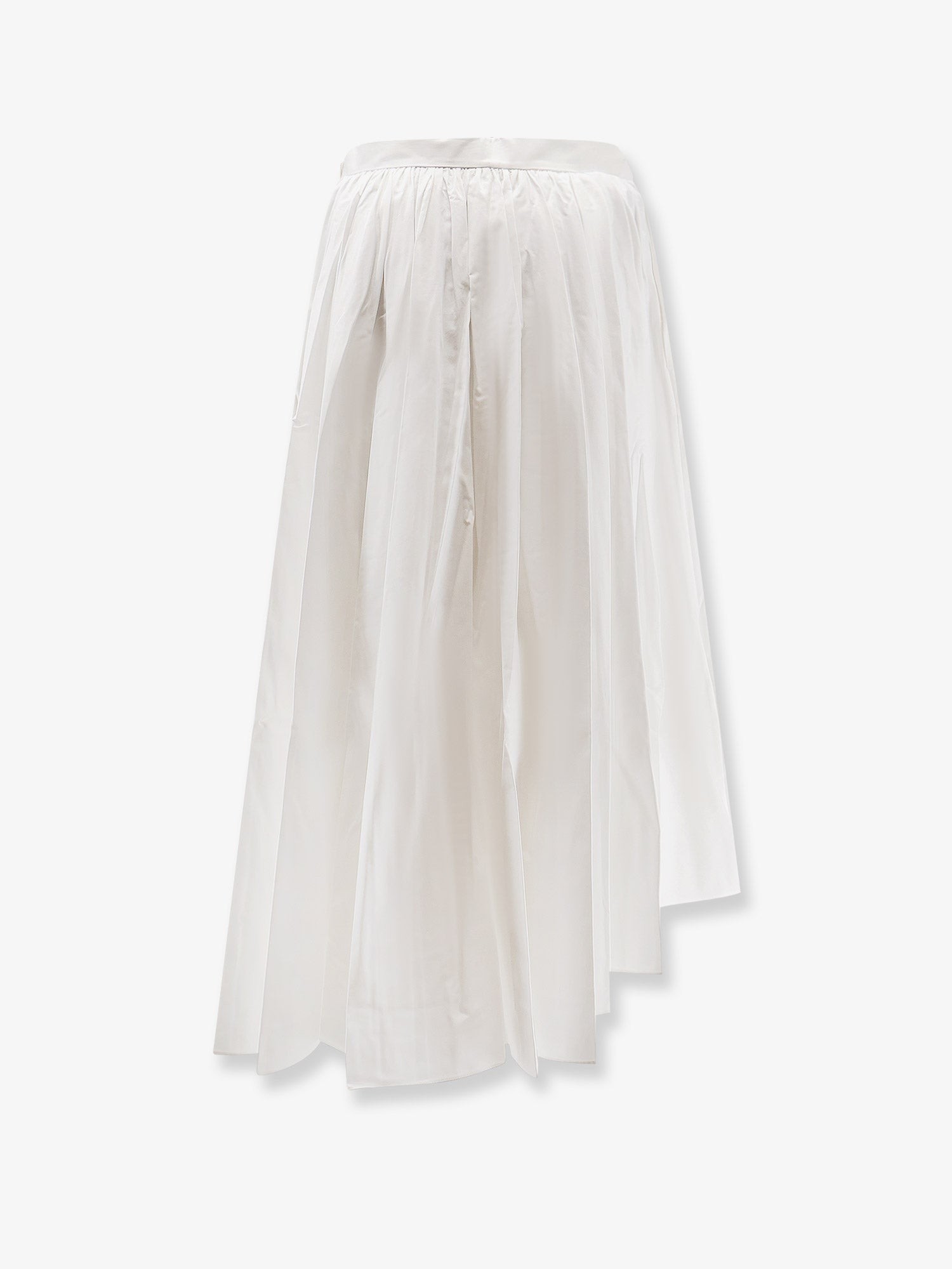 Asymmetrical cotton skirt - Image 2