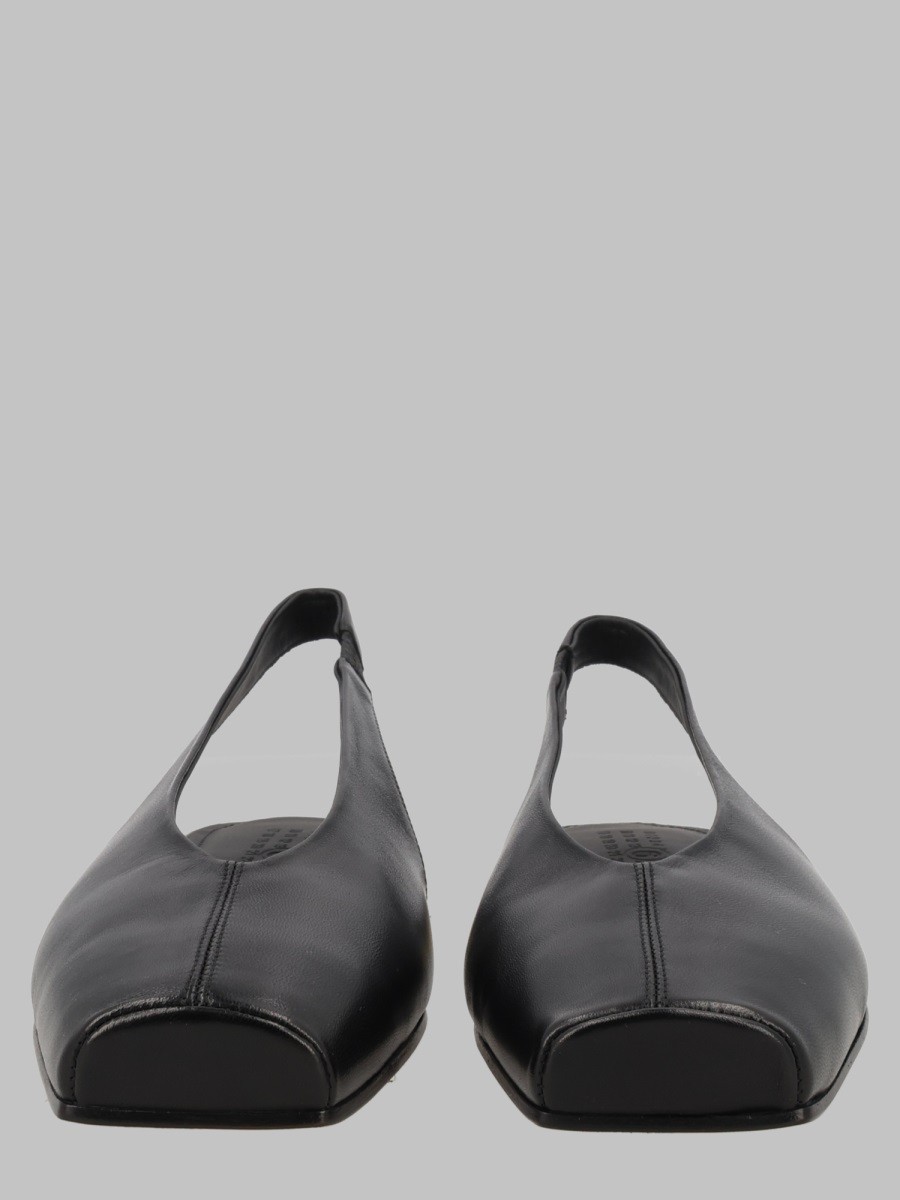 BALLERINA SLINGBACK IN PELLE