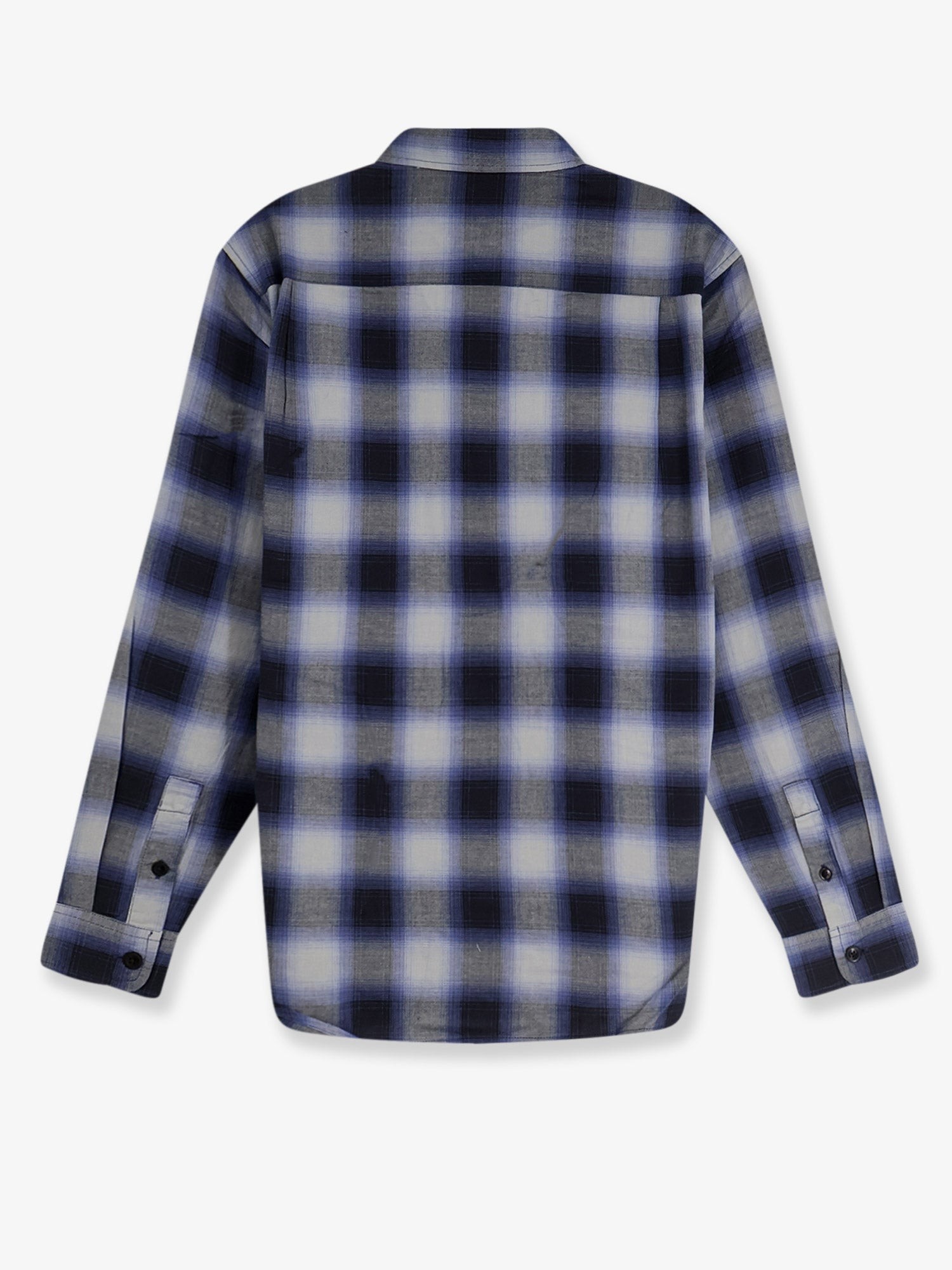 Beach Ombre Plaid madras cotton shirt - Image 2