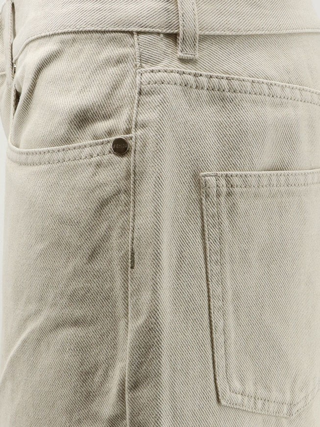 Beige denim trousers - Image 3