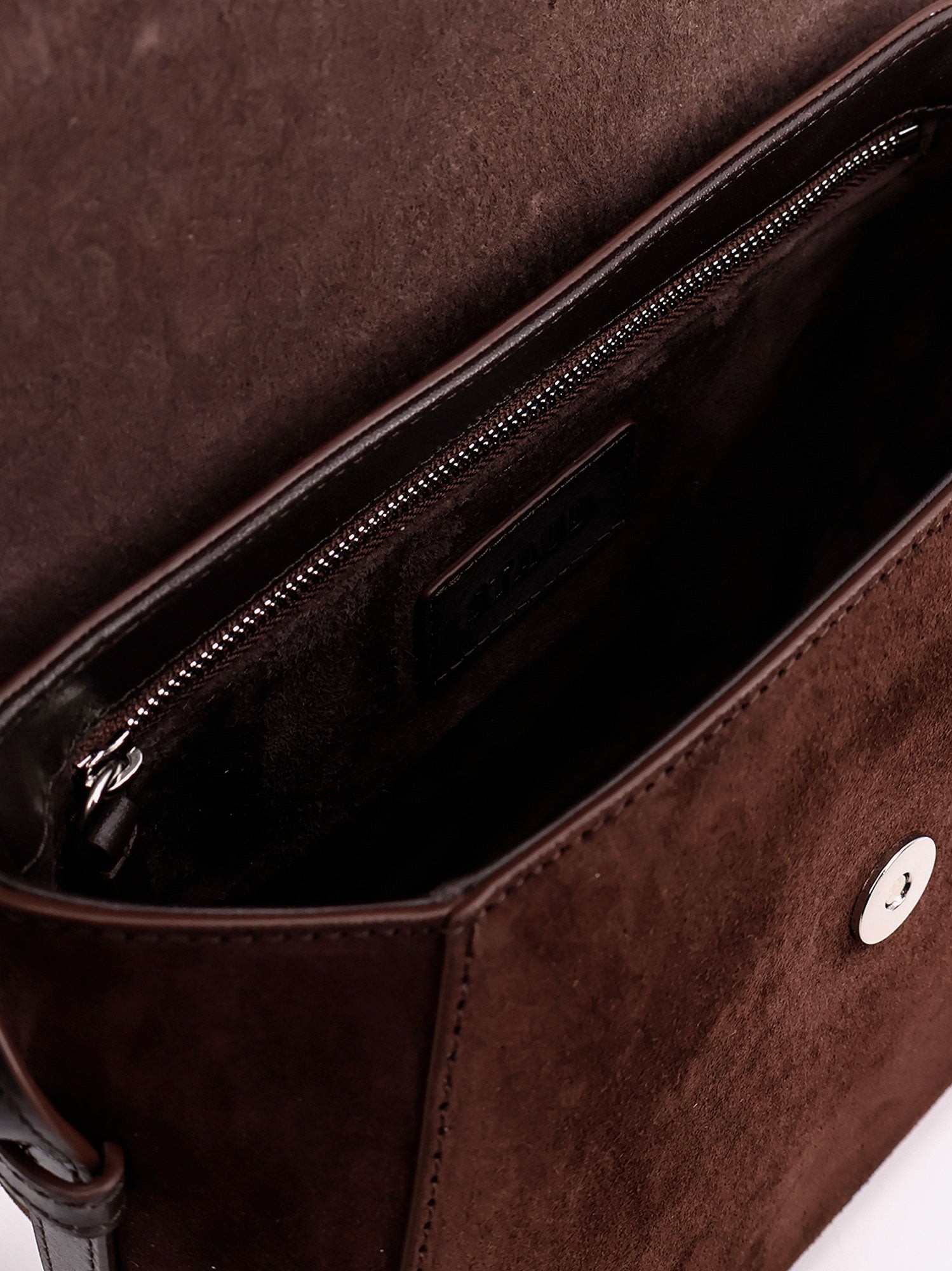 Bella Saddle suede crossbody bag - Image 4