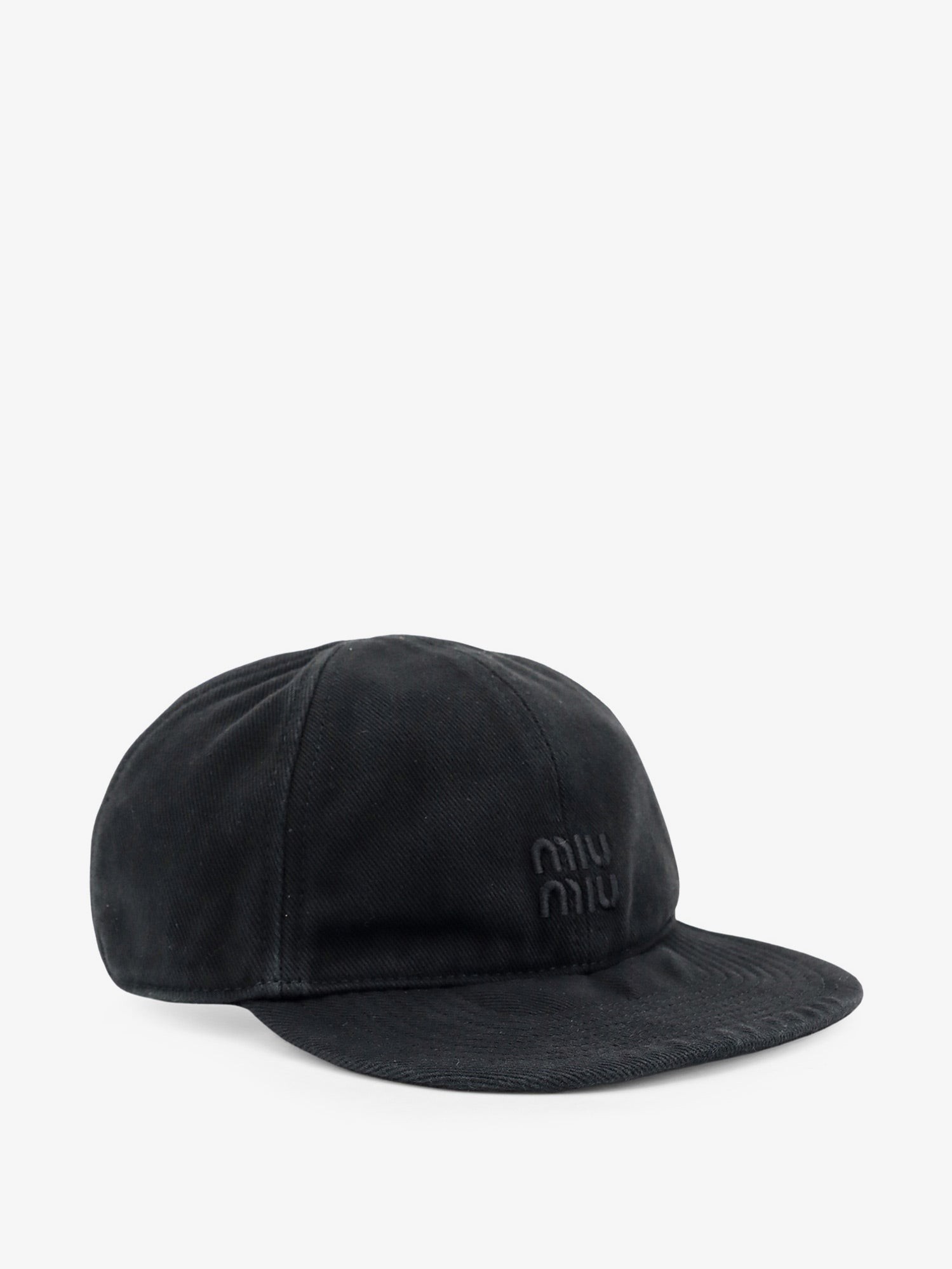 Black denim hat - Image 2