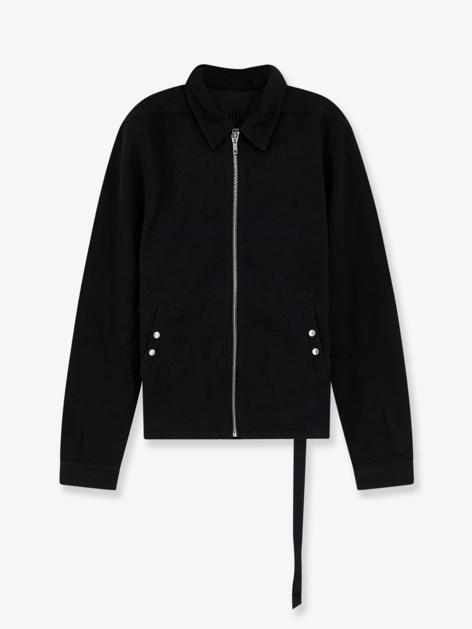 Black denim jacket