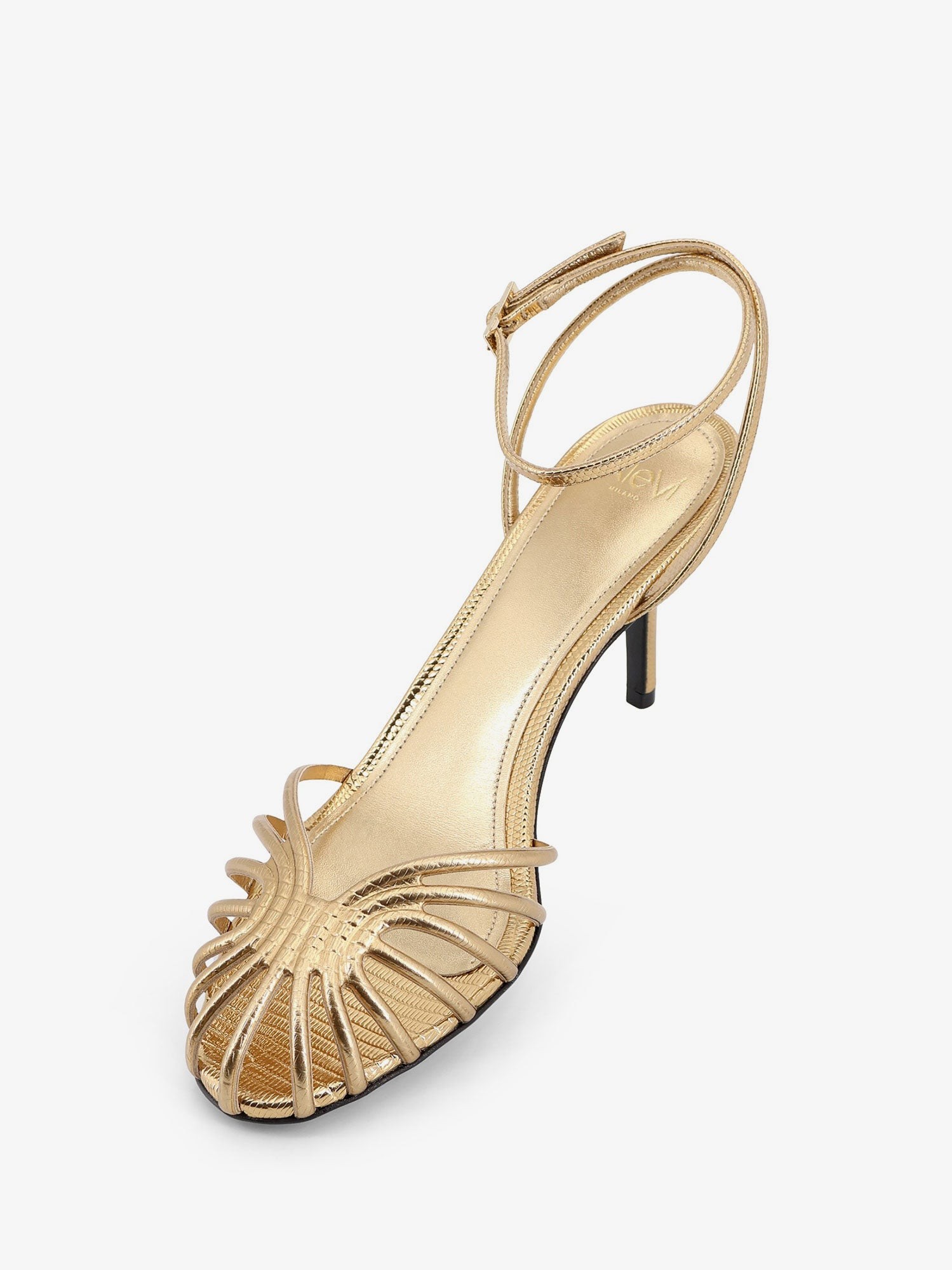 Blake 75 laminated leather sandals - Image 4