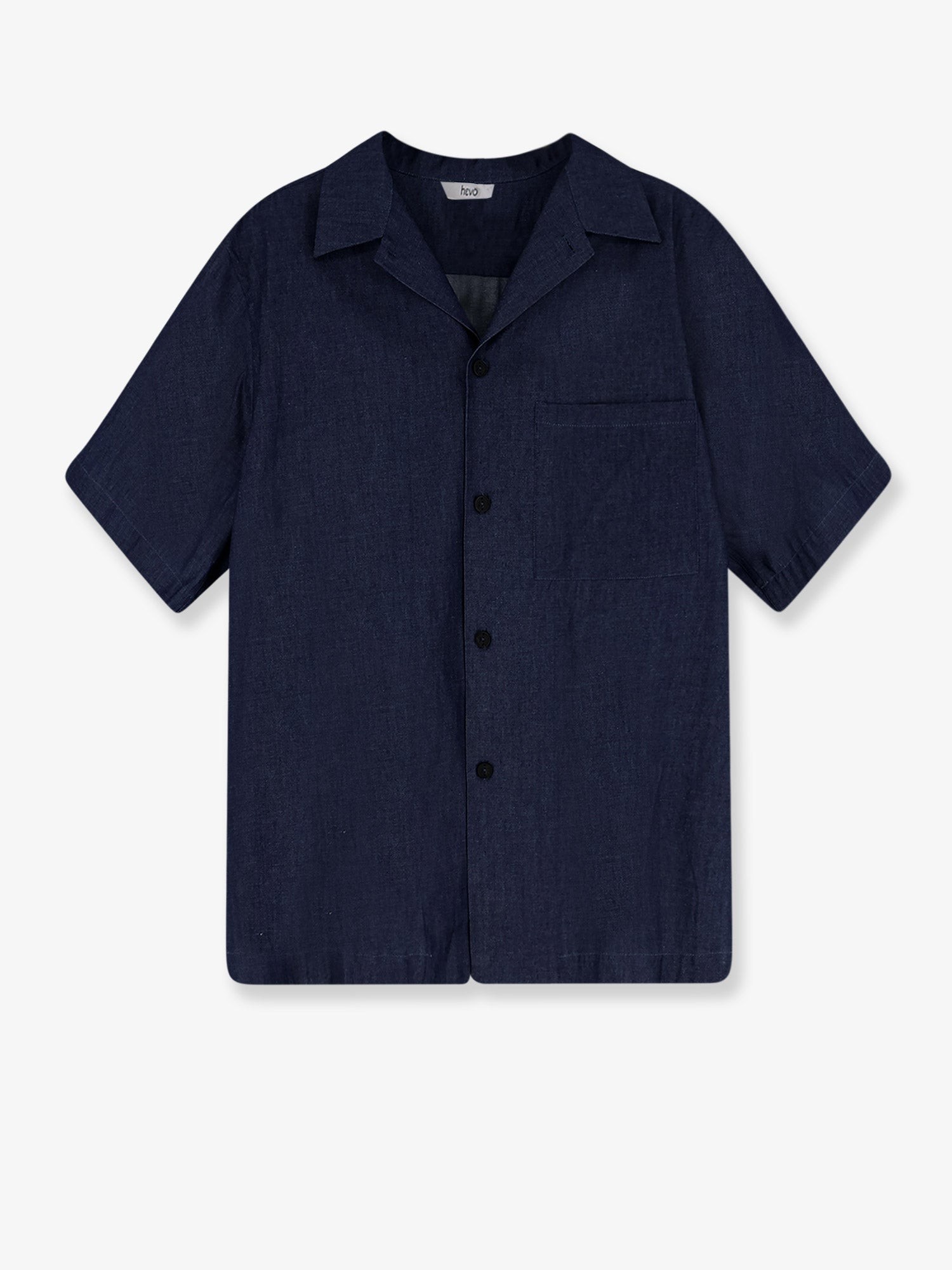 Blue denim shirt