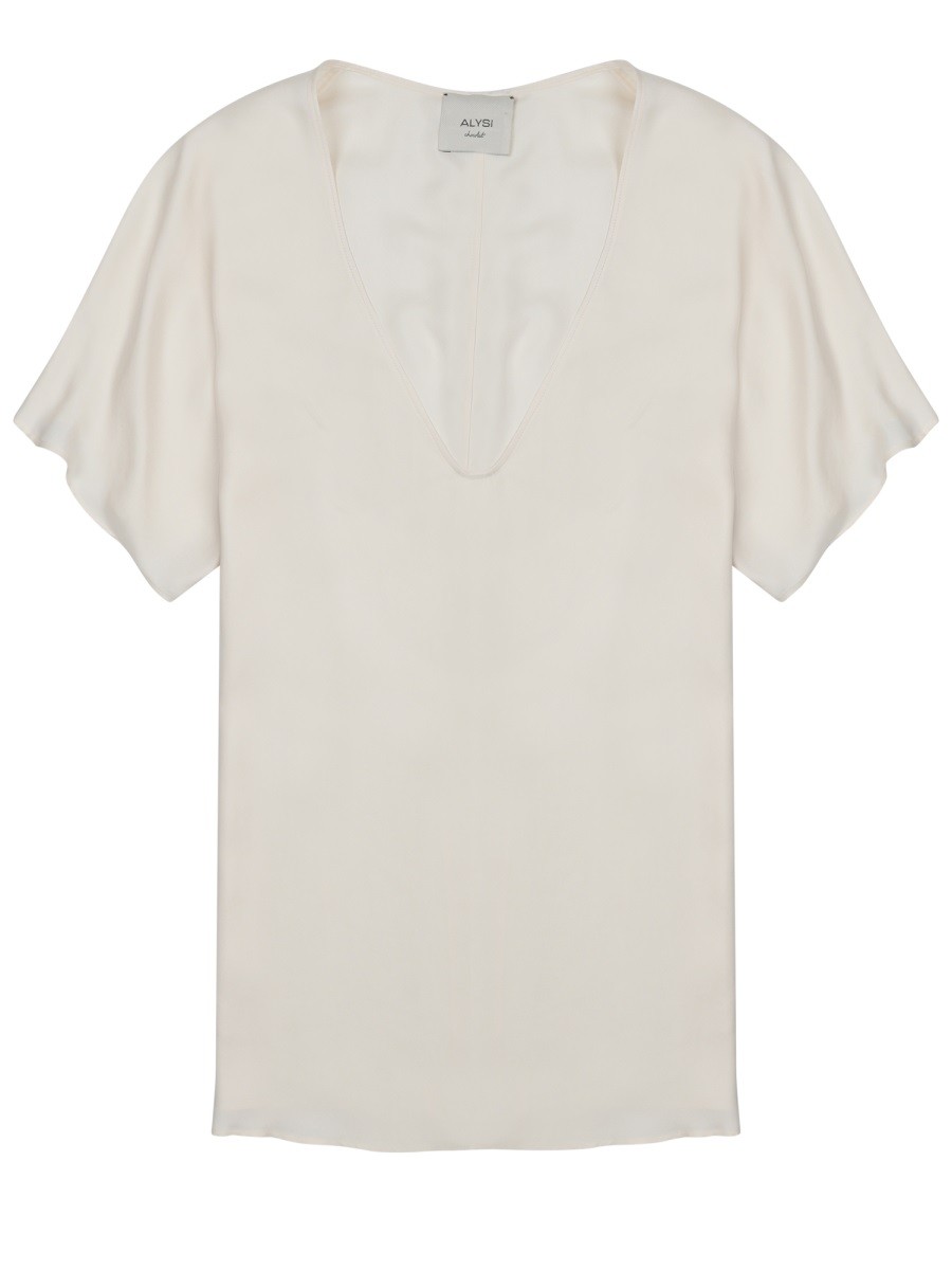 BLUSA IN TWILL DI SETA