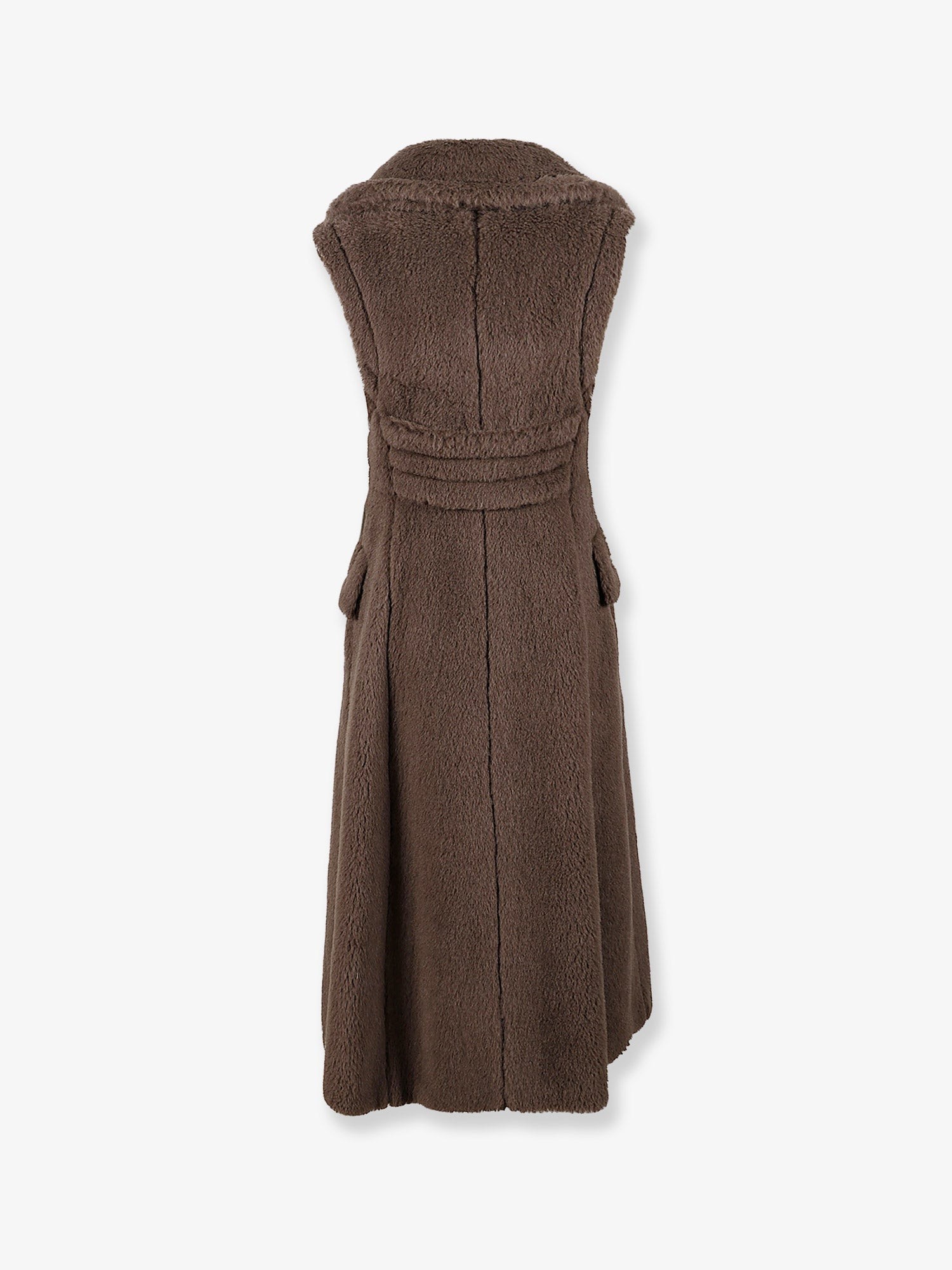 Boario sleeveless alpaca blend coat - Image 2