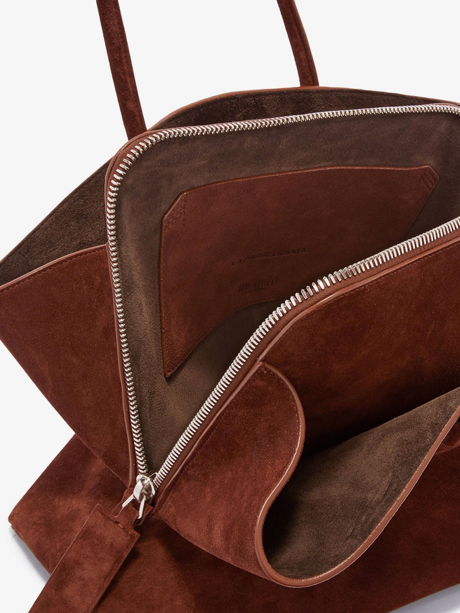 Borsa a spalla La Passeggiata in suede - Image 5